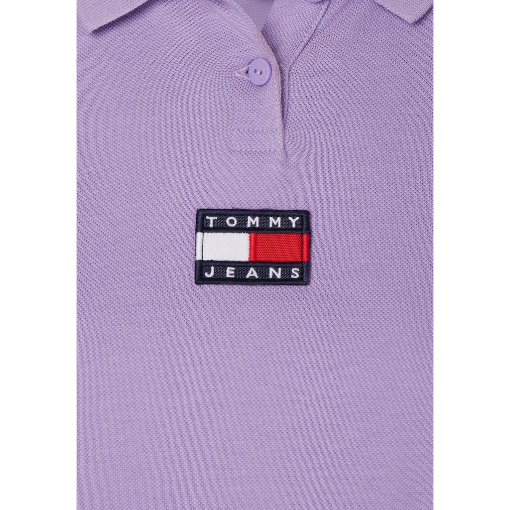 Tommy Jeans Poloshirt »TJW Center Badge Polo SS«, mit Tommy Jeans Logo-Badge auf der Brust