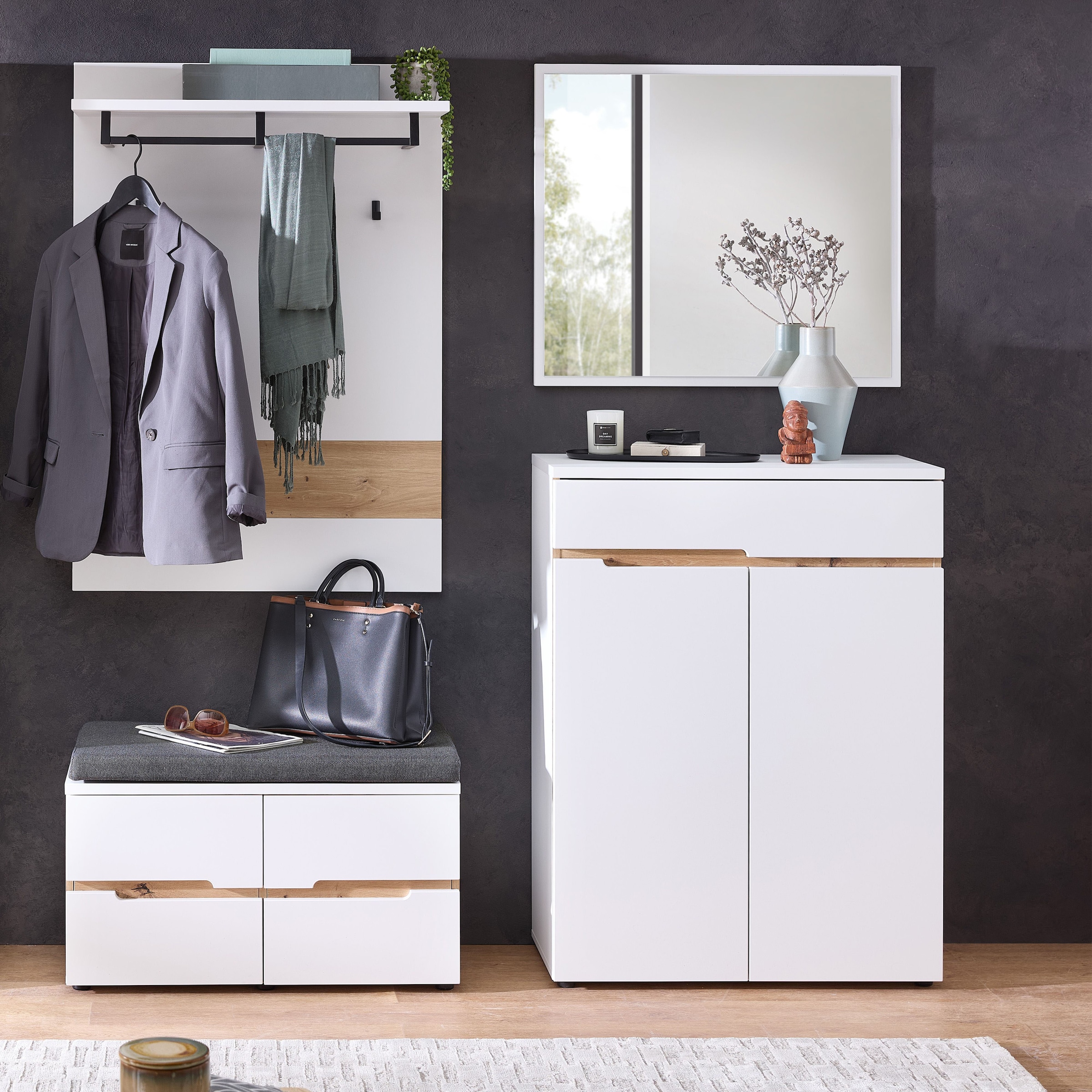 Innostyle Schuhschrank »Memphis Schuhschrank, 80x107x38cm (B/H/T)« 1 Stk. tlg.