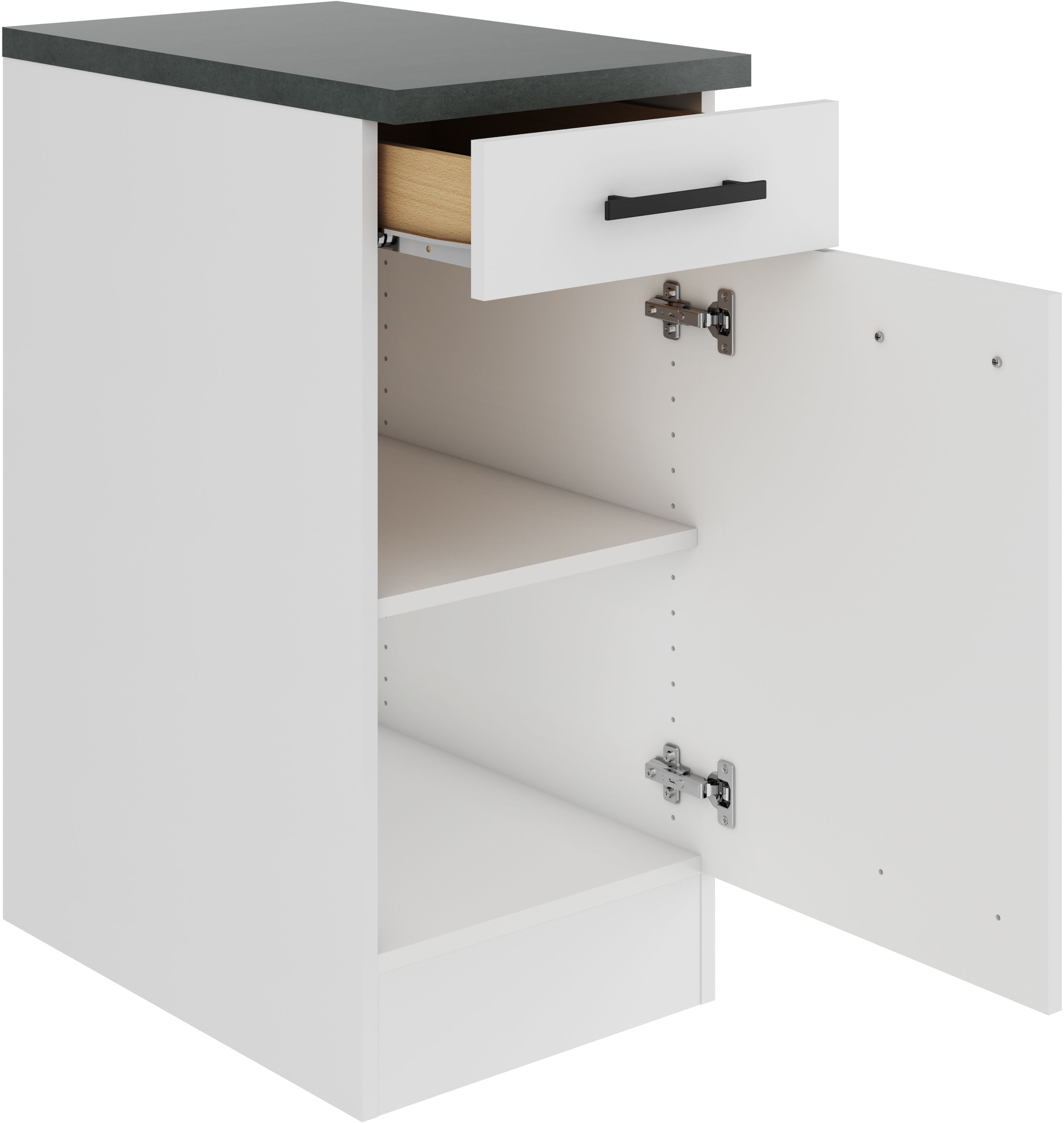 OPTIFIT Unterschrank »Palma« Breite 40 cm, mit 1 Tür und 1 Schubkasten