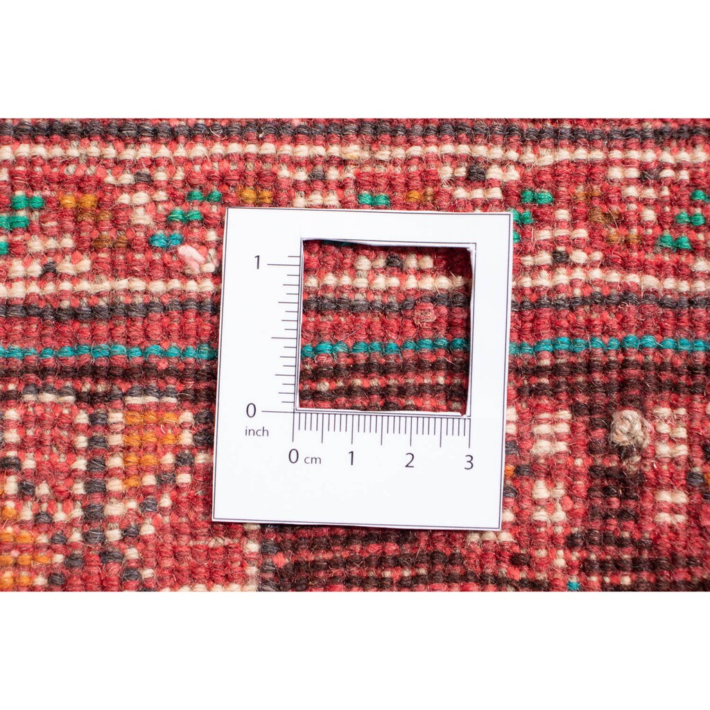 morgenland Orientteppich »Perser - Nomadic - 280 x 177 cm - dunkelrot«, rechteckig, Wohnzimmer, Handgeknüpft, Einzelstück mit Zertifikat