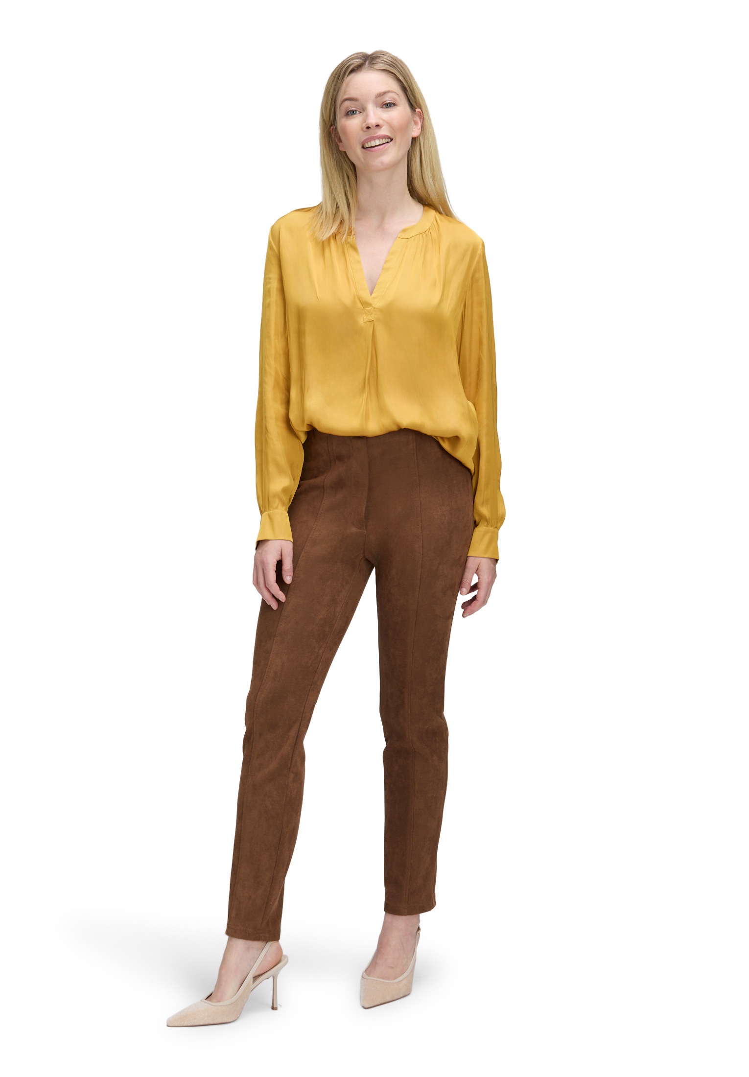 Betty Barclay Satinbluse »Satin-Bluse langarm«