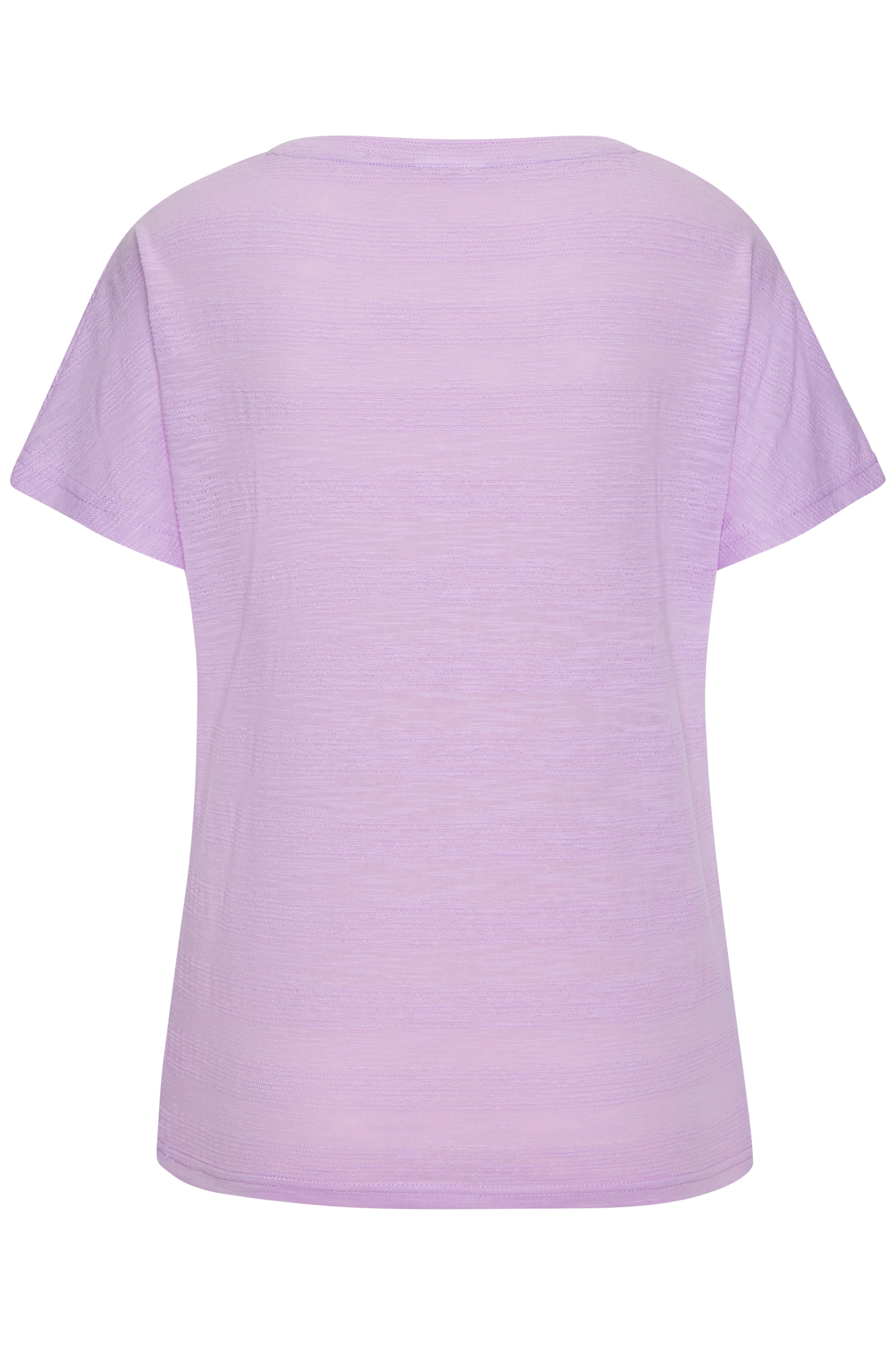 Vivance T-Shirt »mit modischer Strukturoptik«, (2er-Pack), aus pflegeleichter Qualität mit Baumwolle
