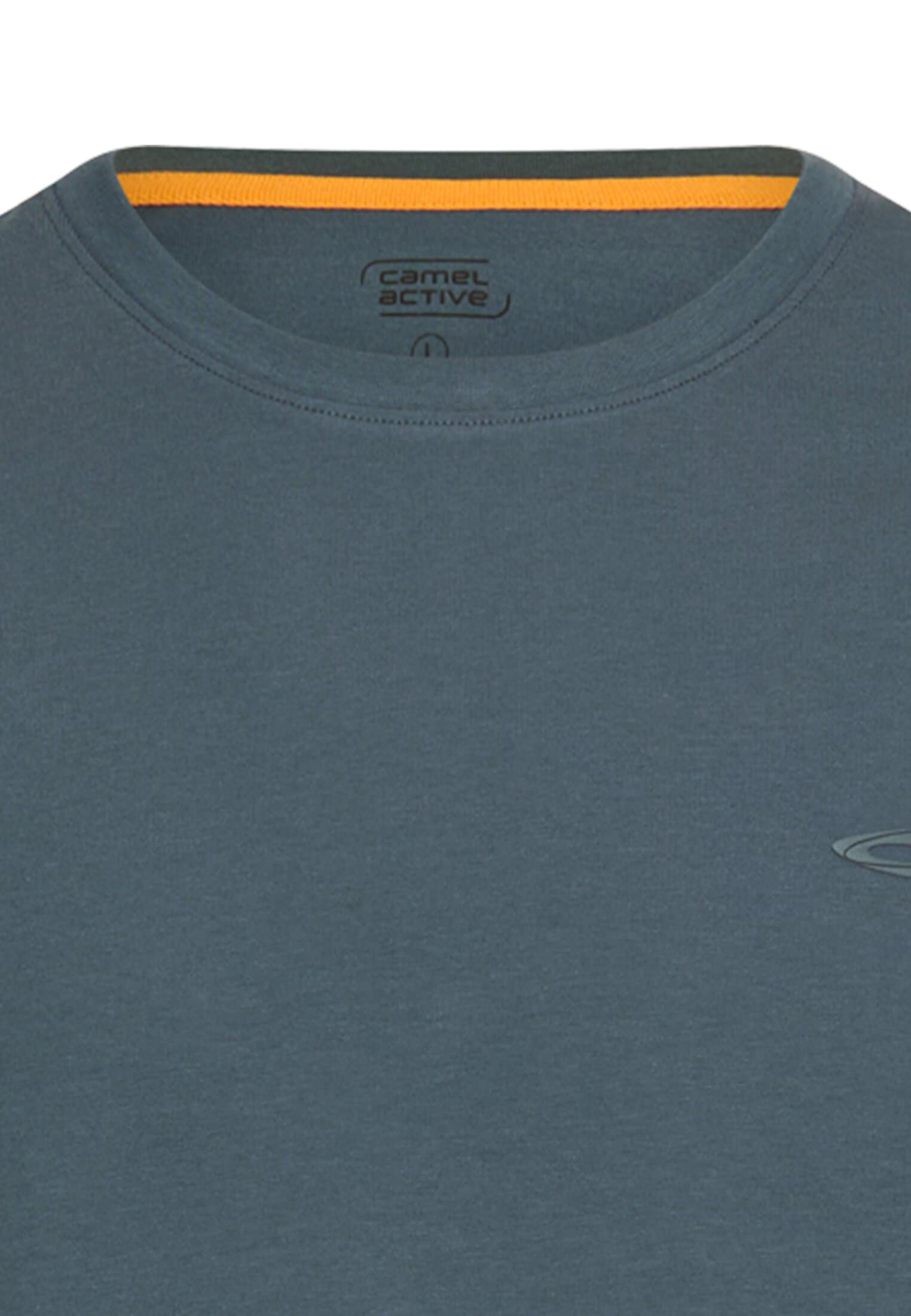 camel active Kurzarmshirt Sommershirt - unifarben - mit Stretch