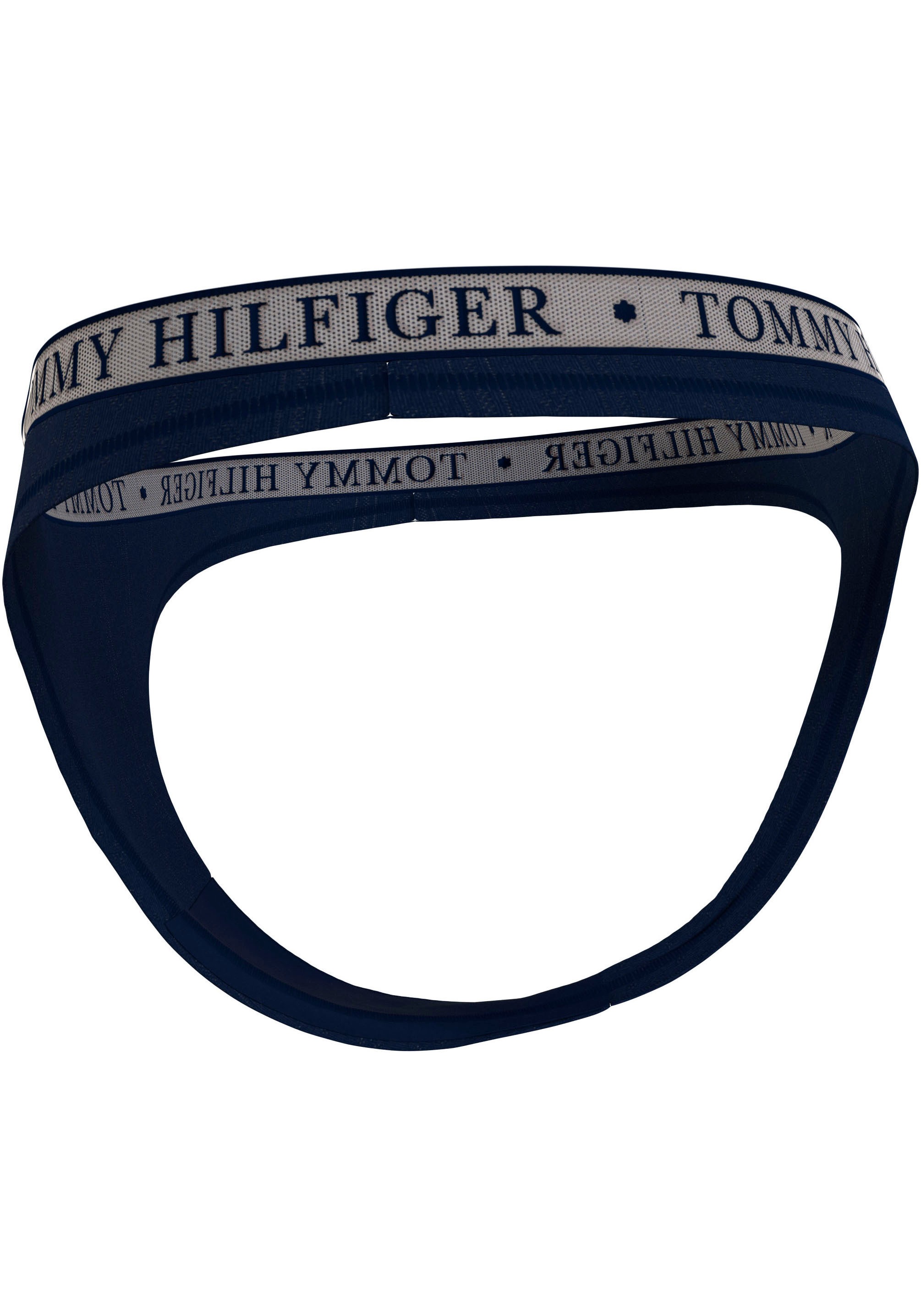 Tommy Hilfiger Underwear Slip »3P THONG«, (Packung, 3 St., 3er), dezent gemustert, Logoschriftzug