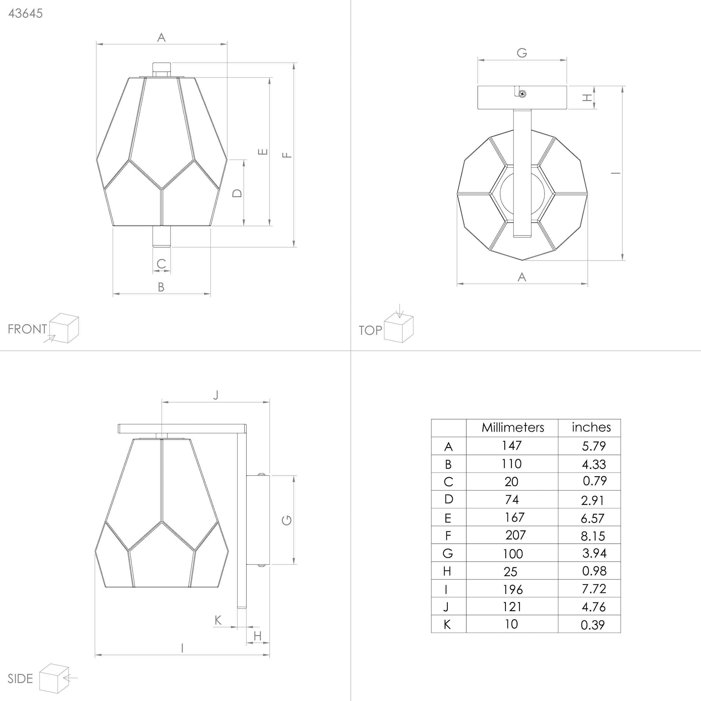 EGLO Deckenleuchte »MARDYKE« E27 1 Stk. Deckenleuchte in schwarz aus Stahl  -  exkl. E27 - 40W