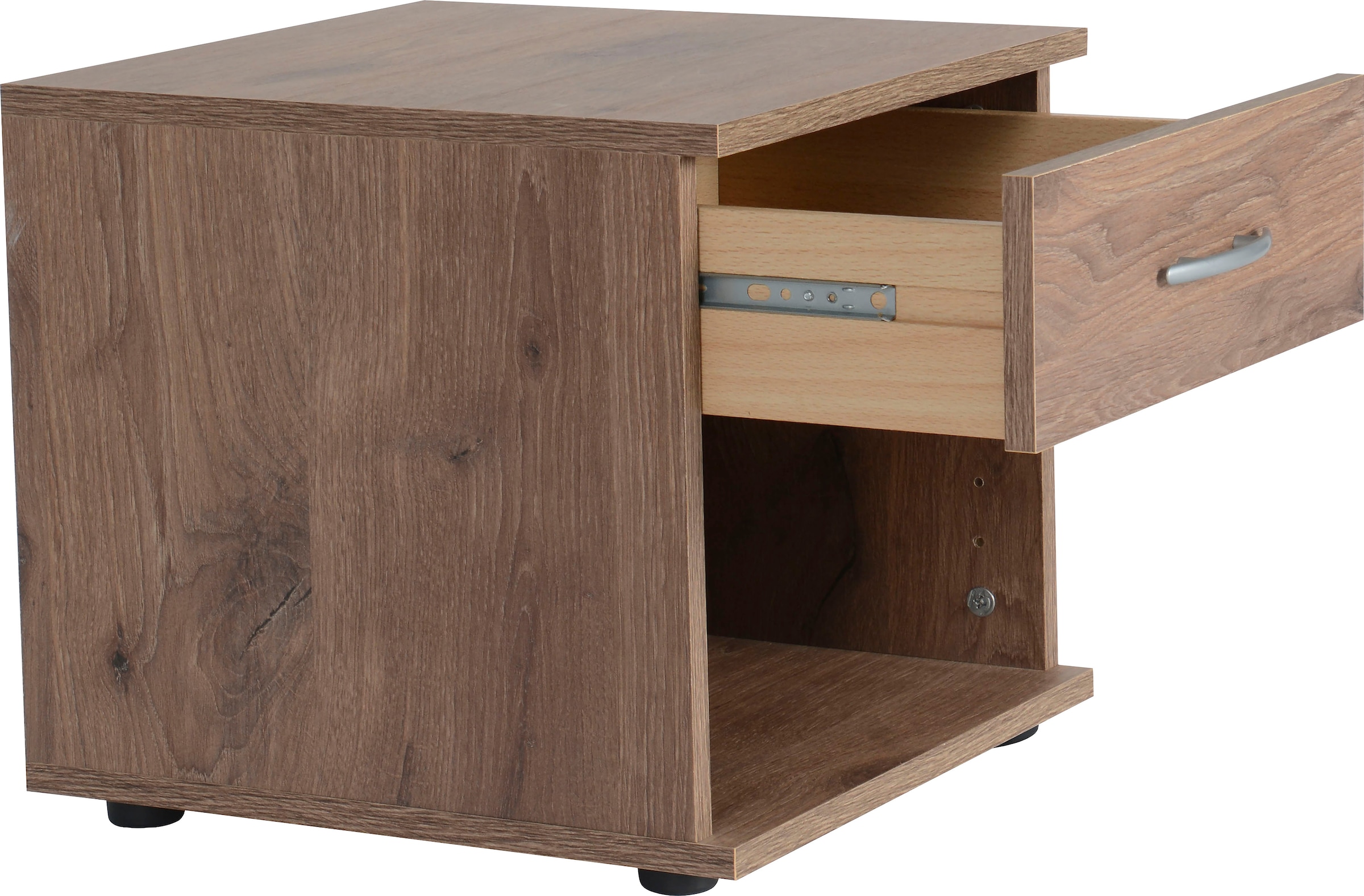 VOGL Möbelfabrik Container »Barrie,  Bürocontainer, Nachtschrank, mit Schubladen & Füßen« 1 Stk. tlg. verschiedene Ausführungen, Höhe 37 cm, Made in Germany