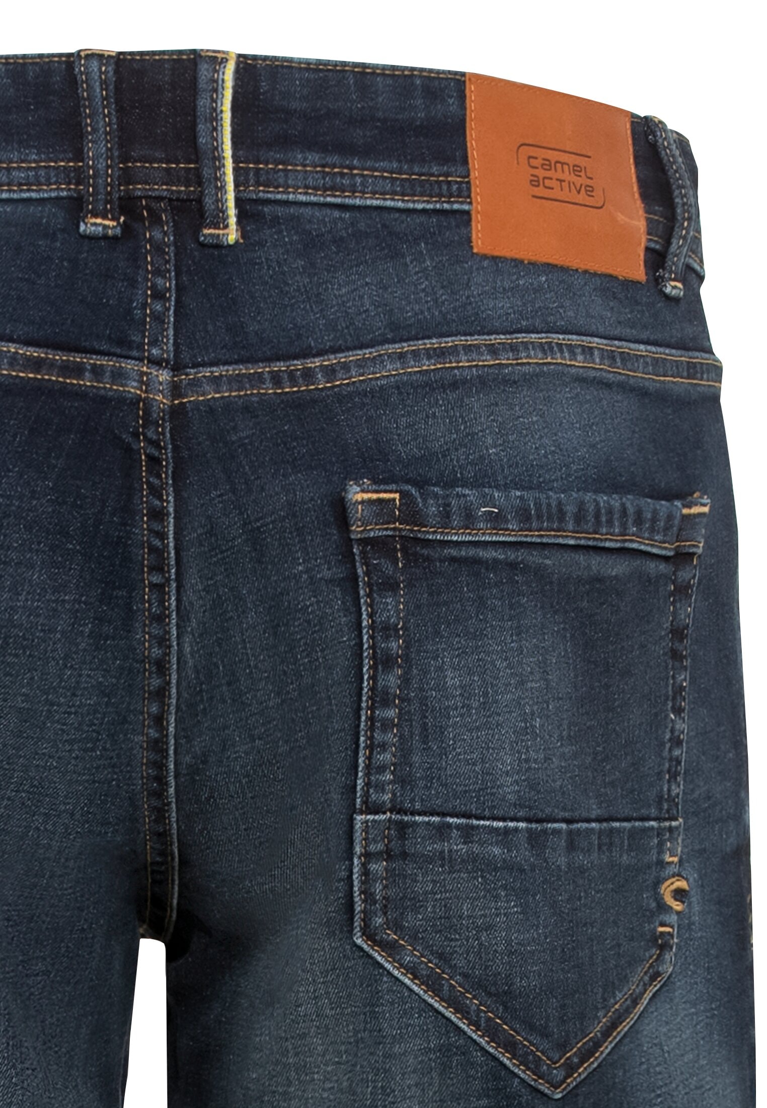 camel active 5-Pocket-Jeans, mit kontrastfarbenen Nähten