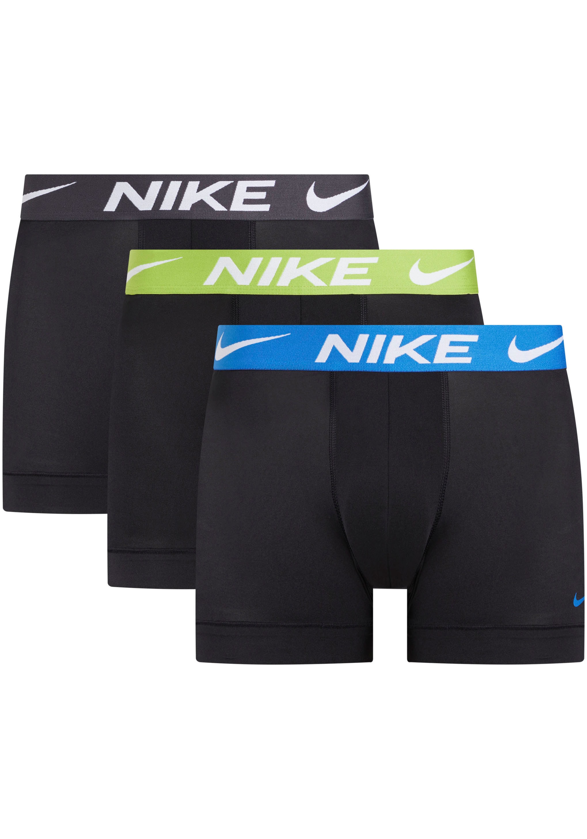 NIKE Underwear Trunk, (Packung, 3 St.), mit kontrastfarbenem Markenlabel