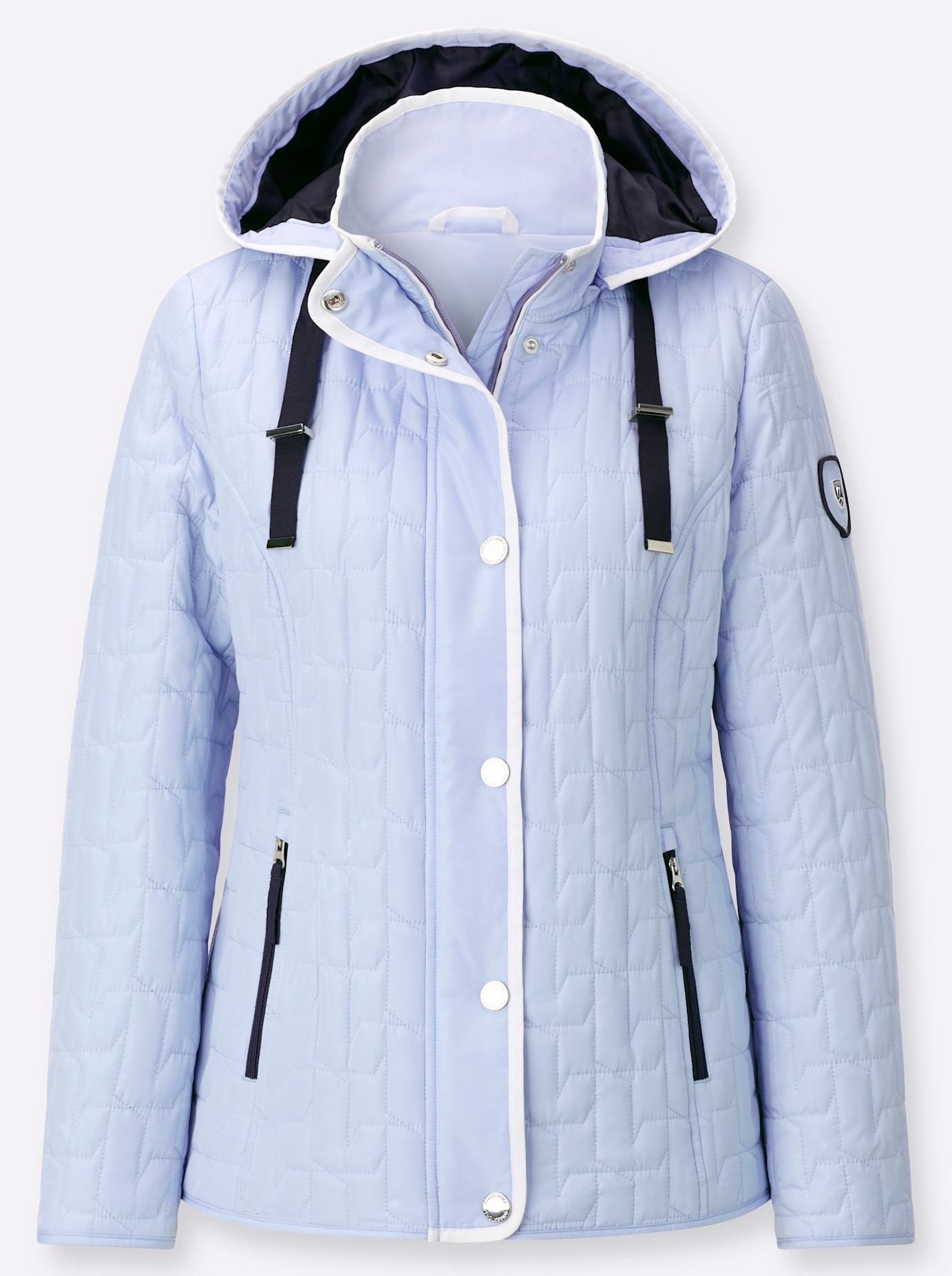 Casual Looks Steppjacke mit Kapuze