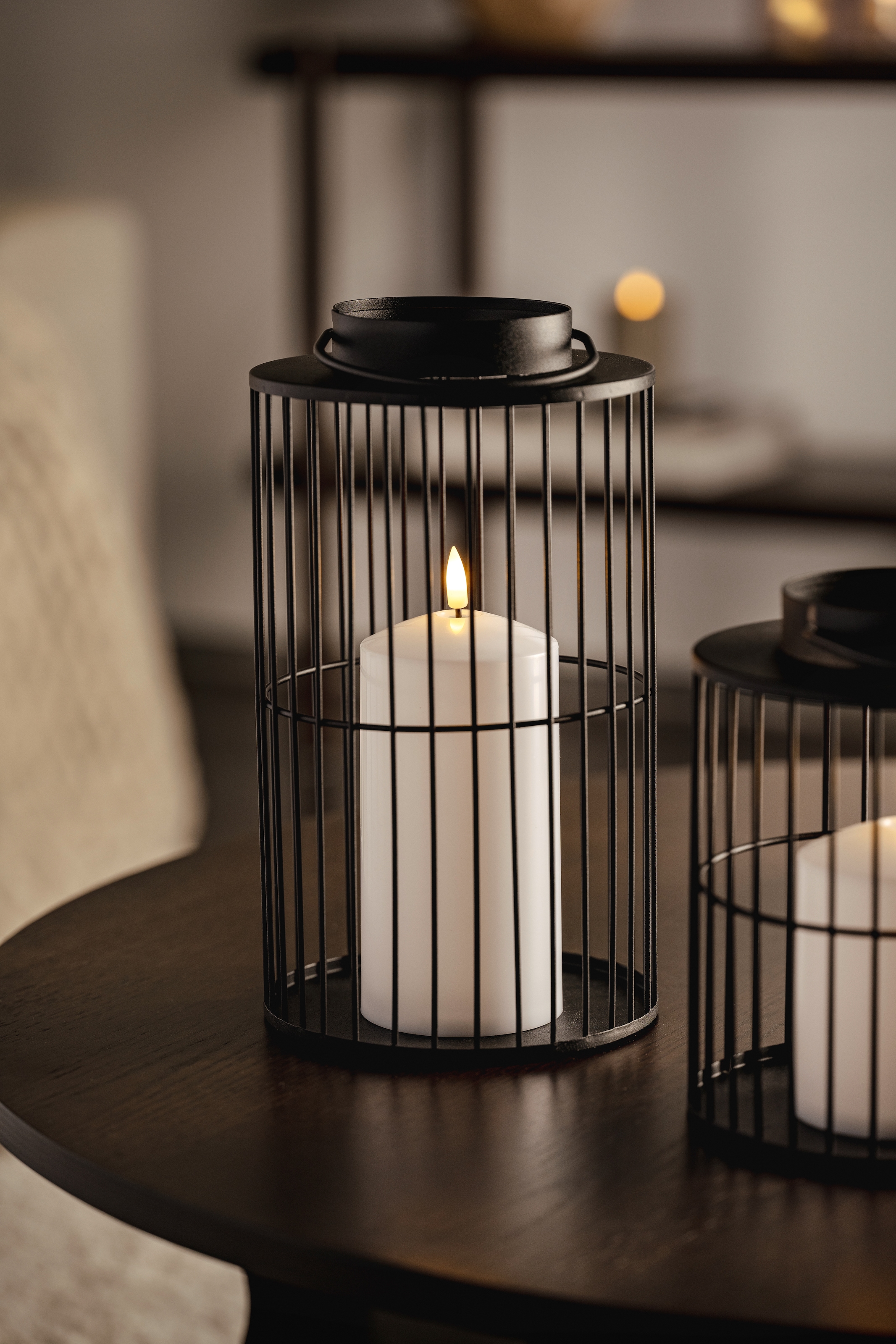 LEONARDO LED-Leuchte »Silenzio« aus schwarzem Metall