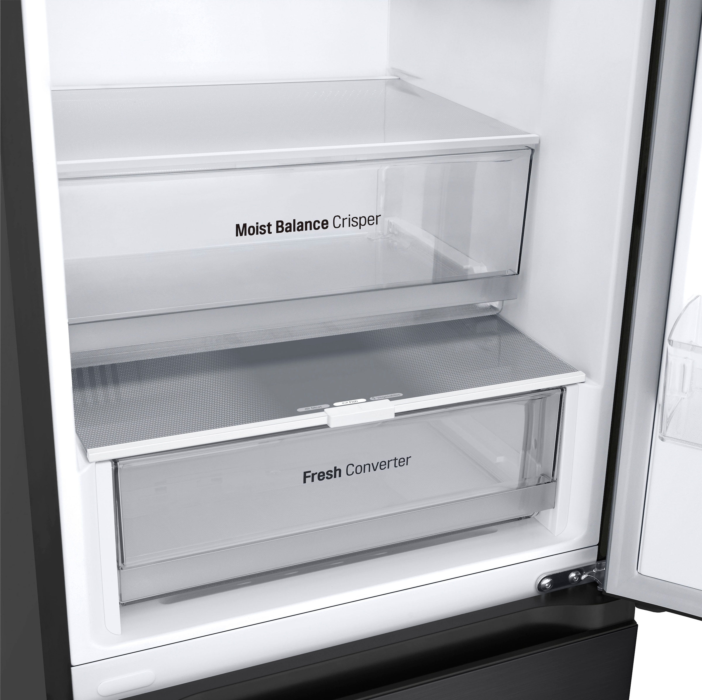 LG Kühl-/Gefrierkombination »GBV3200CEP«, Total No Frost, Multi-Airflow, Fresh Converter, Moist Balance Crisper