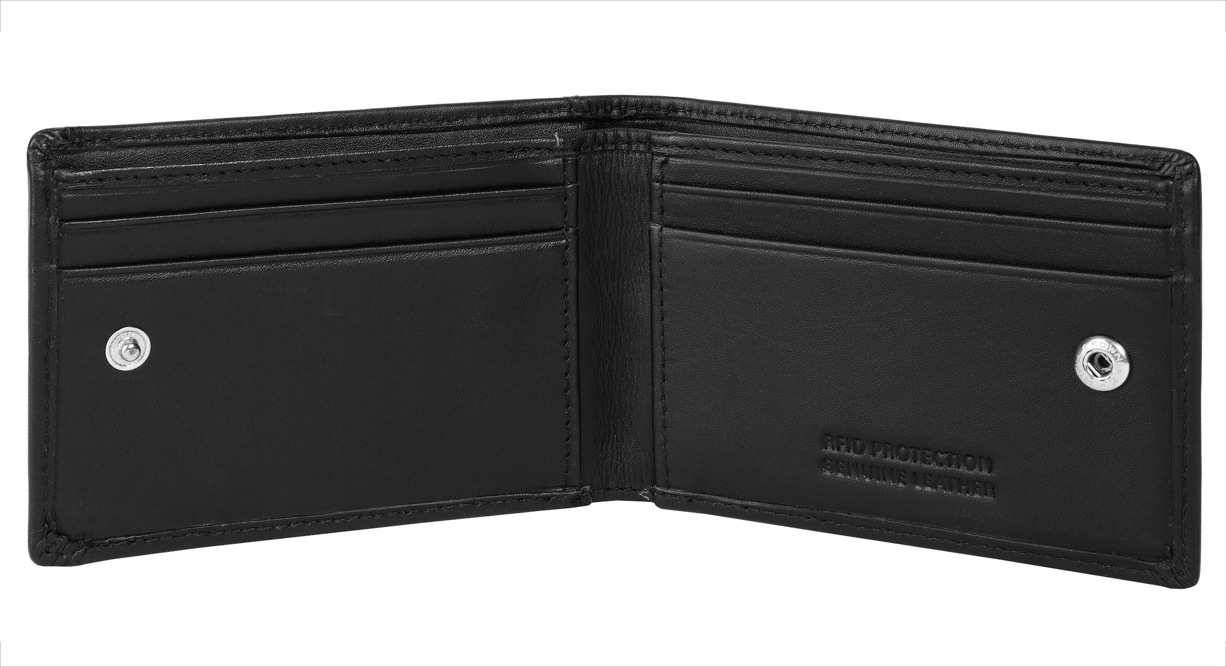 bugatti Geldbörse »SUPER SLIM RFID«, echt Leder