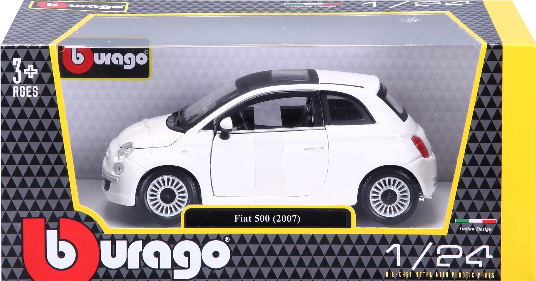 Bburago Sammlerauto »Fiat 500 (2007)«, 1:24
