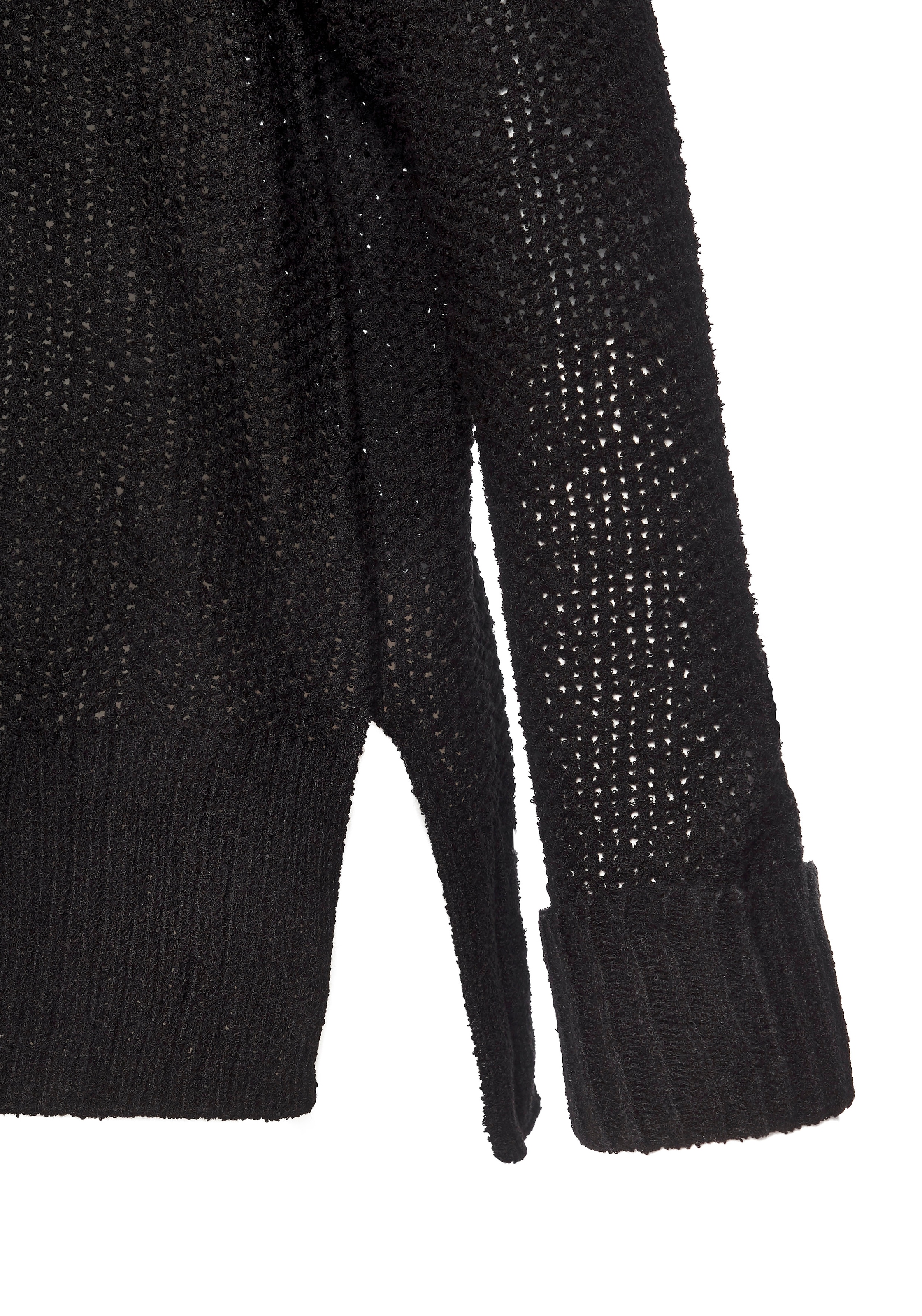 LASCANA V-Ausschnitt-Pullover, leichter Pullover in grobem Strick