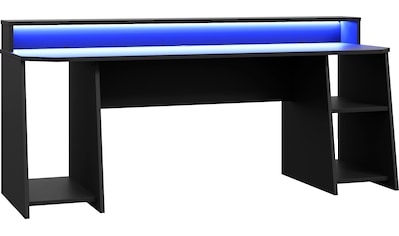 FORTE Gamingtisch »Tezaur«, mit RGB-Beleuchtung und Halterungen kaufen