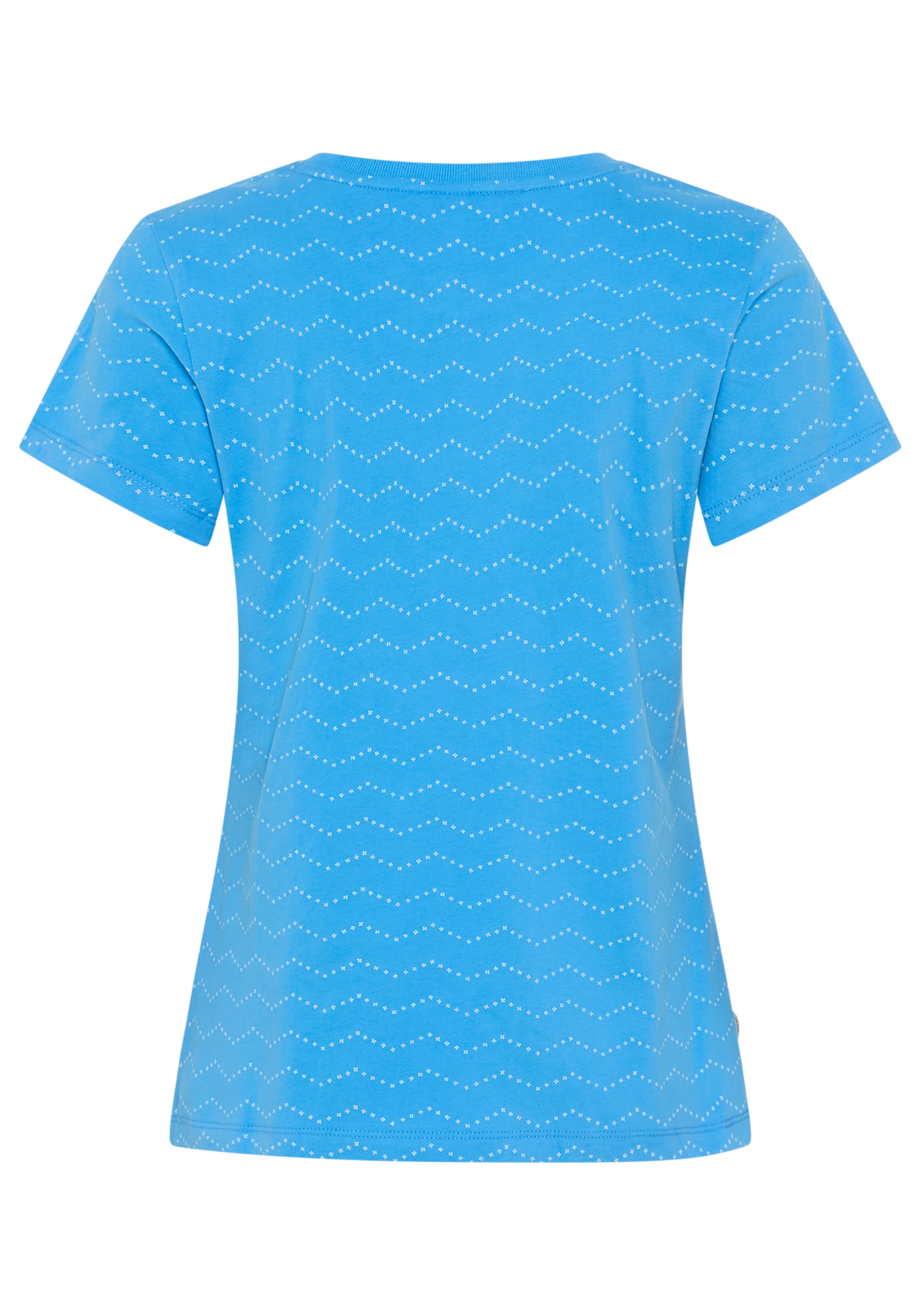Ragwear Kurzarmshirt »MINTTA ZIG ZAG O« mit Logoschriftzug
