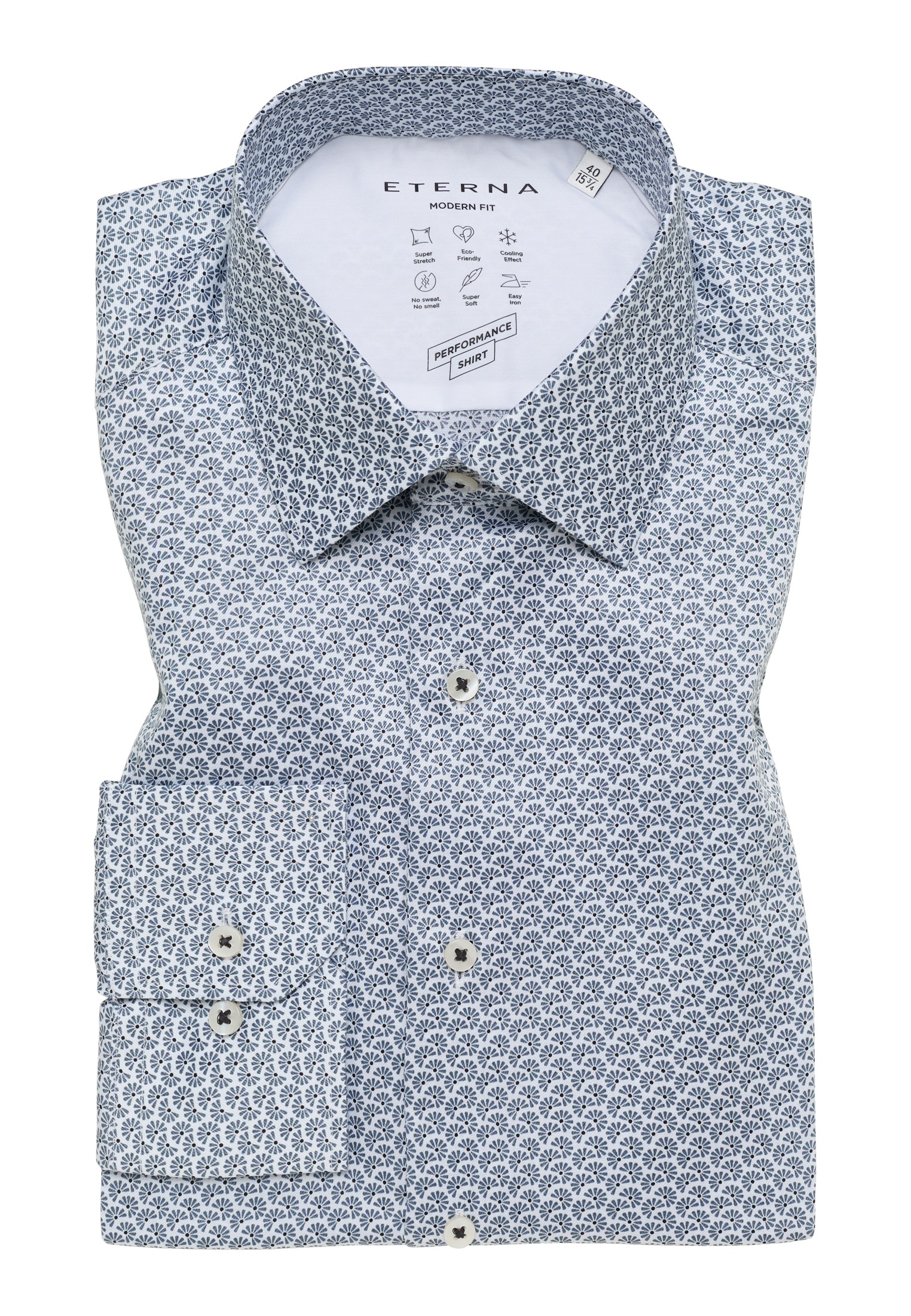 Eterna Langarmhemd »MODERN FIT«
