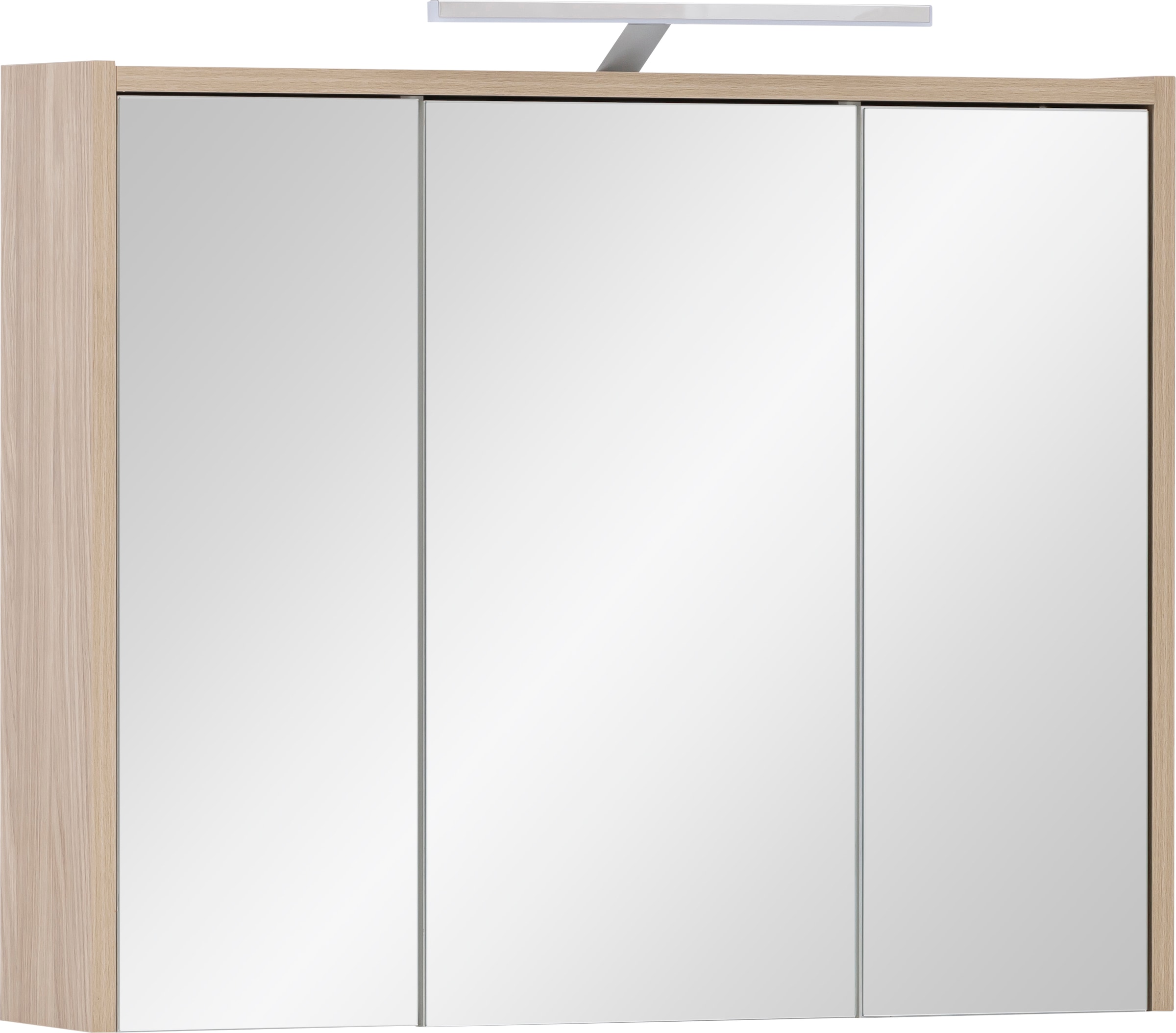 INOSIGN Spiegelschrank »List«, Breite 74,5 cm Badschrank mit viel Stauraum.