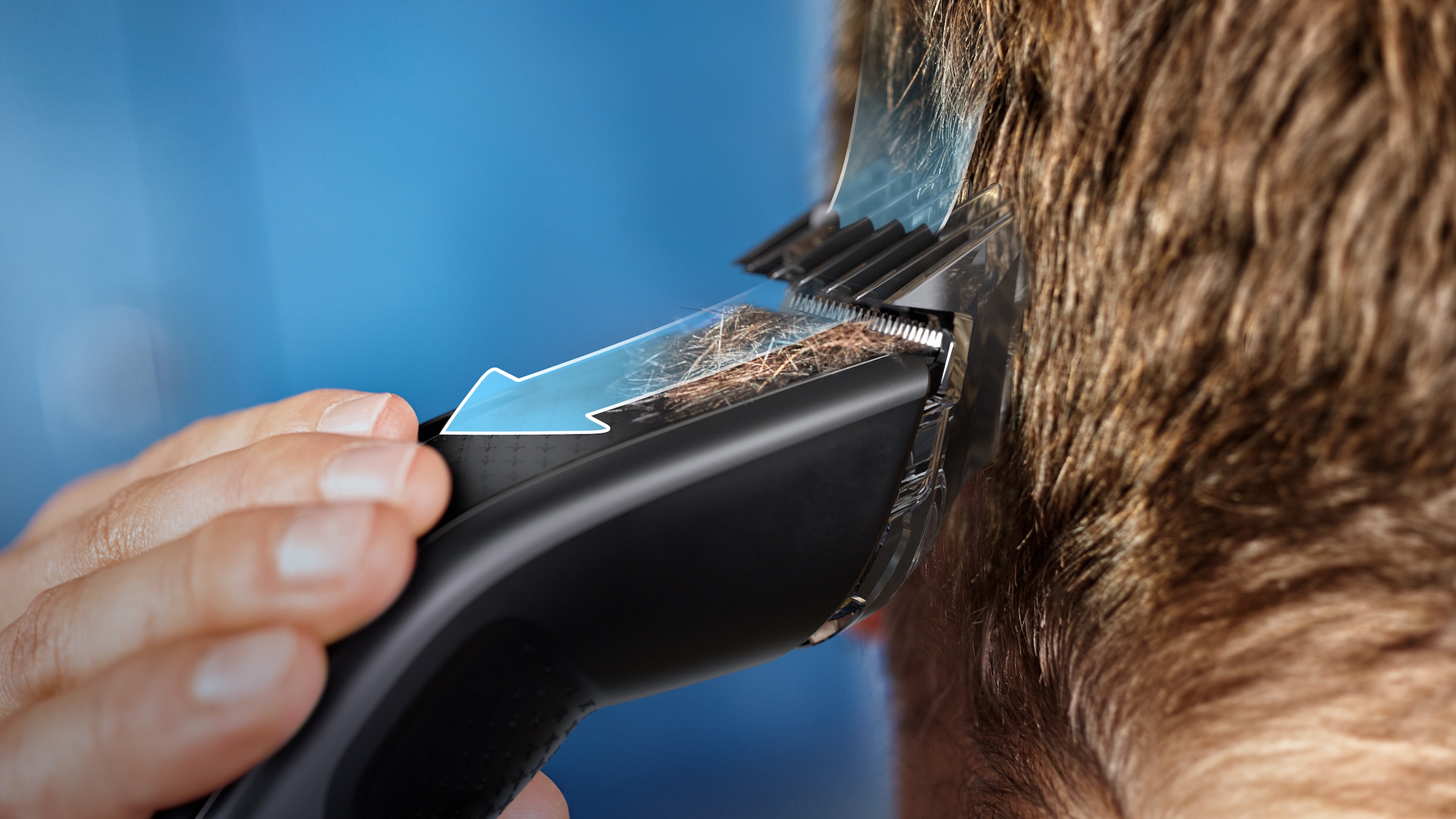Philips Haarschneider »Series 7000 HC7650/15«, 3 Aufsätze, inklusive Friseur-Set, Trim-n-Flow Pro
