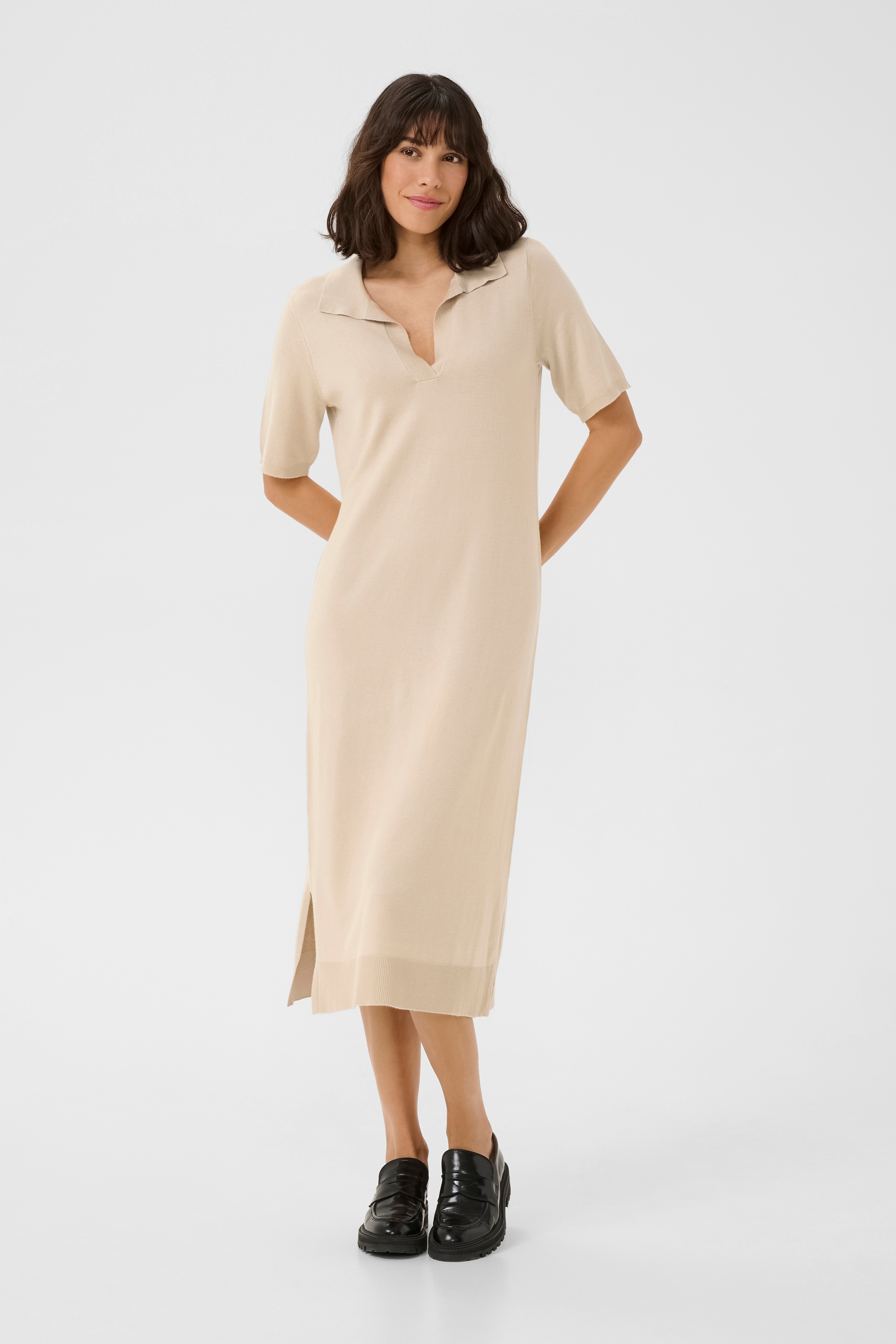 KAFFE Midikleid »Kleid KAlizza«