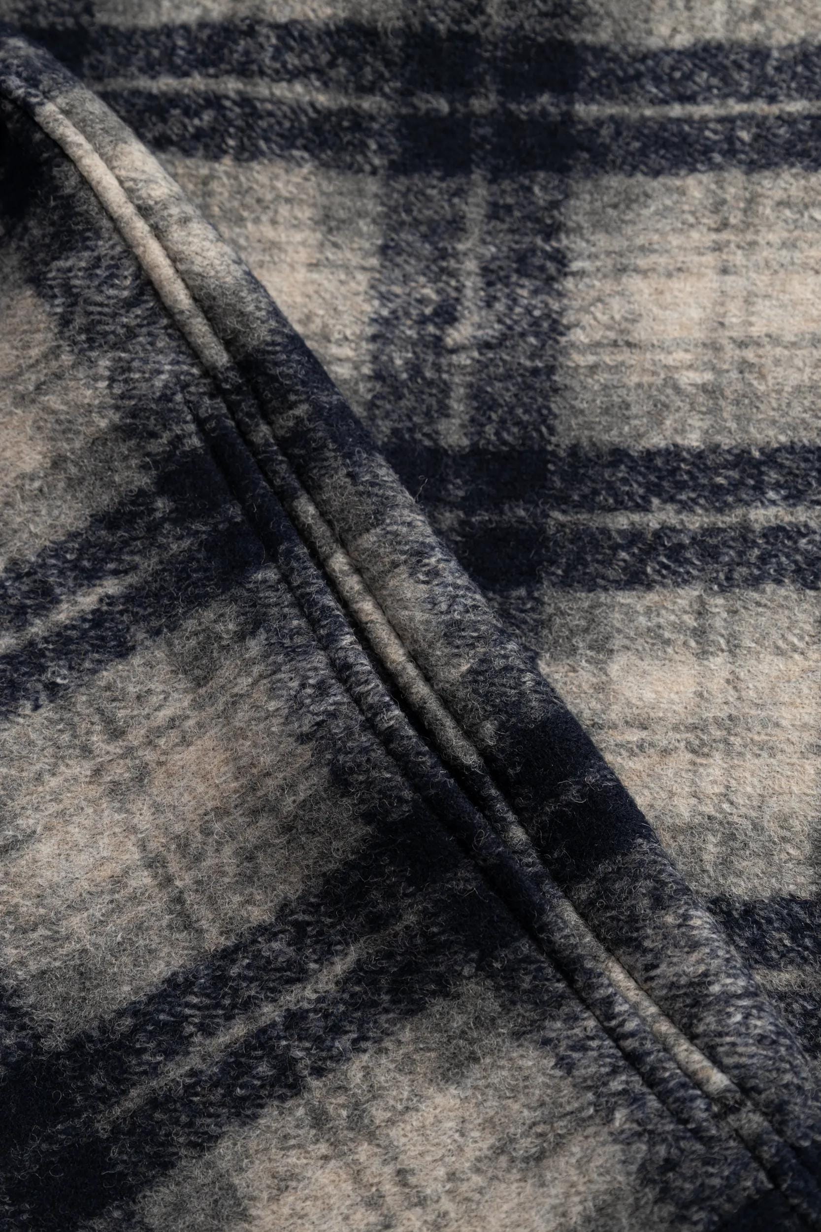 Joop Jeans Flanellhemd Regular fit mit Reißverschluss
