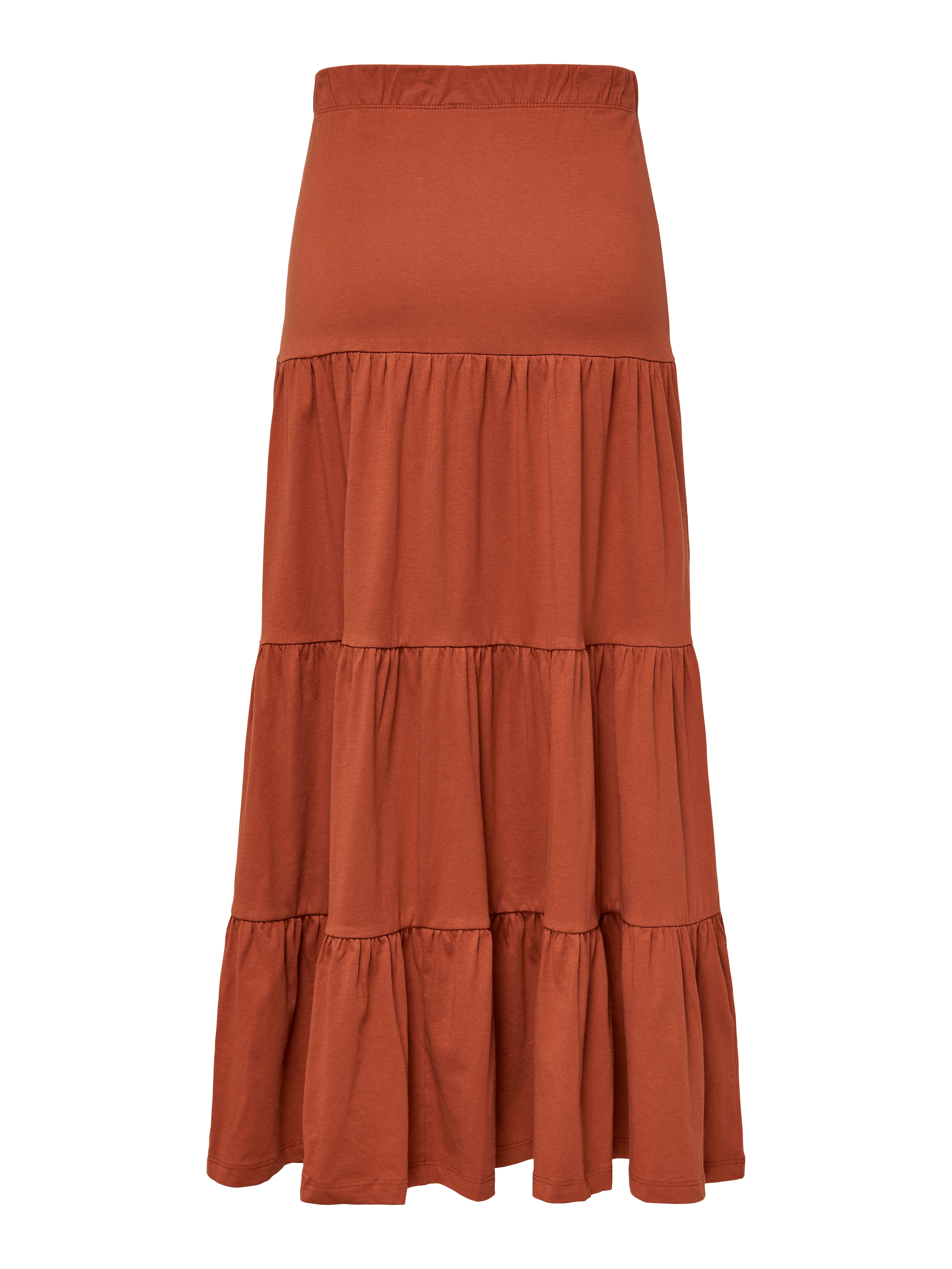 ONLY Maxirock »ONLMAY MAXI SKIRT« Baumwolle, mit Volant