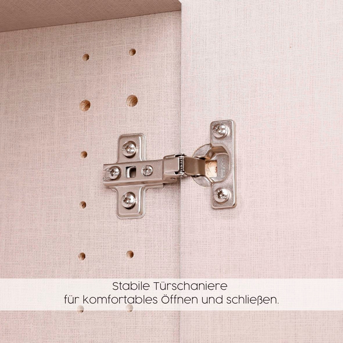 rauch Drehtürenschrank »Kleiderschrank Schrank Garderobe Wäscheschrank COSTA Breite 91 cm« in 3 Ausstattungen BASIC/CLASSIC/PREMIUM,  mit griffloser Front und Push-to-Open Funktion MADE IN GERMANY