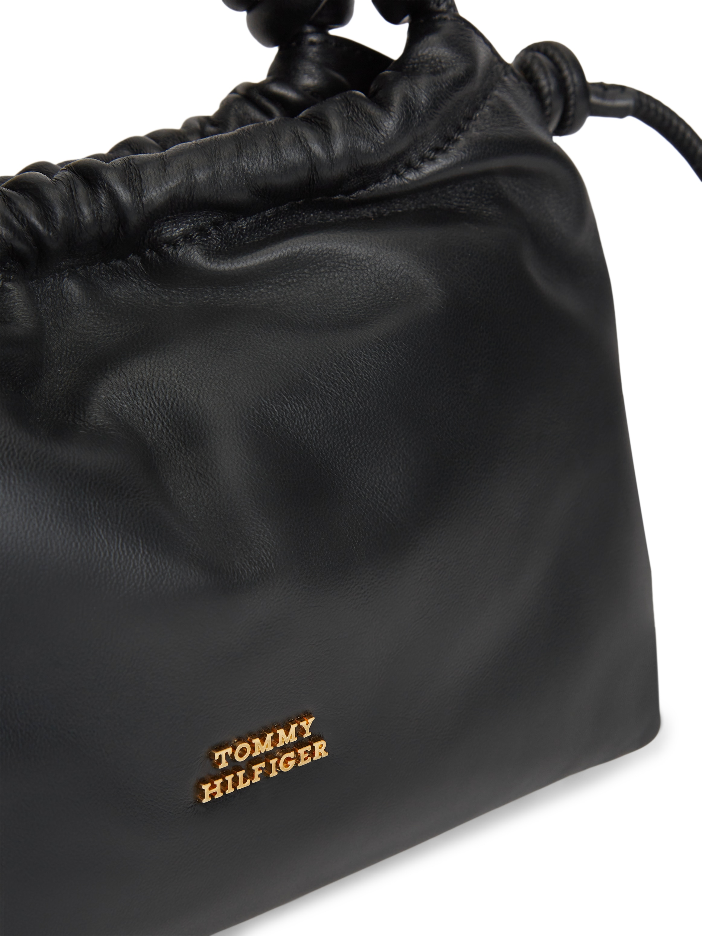 Tommy Hilfiger Umhängetasche »TH SOFT LEATHER MED CROSSOVER« Damen Schultertasch, Handtasche, Tragetasche mit Logoschriftzug