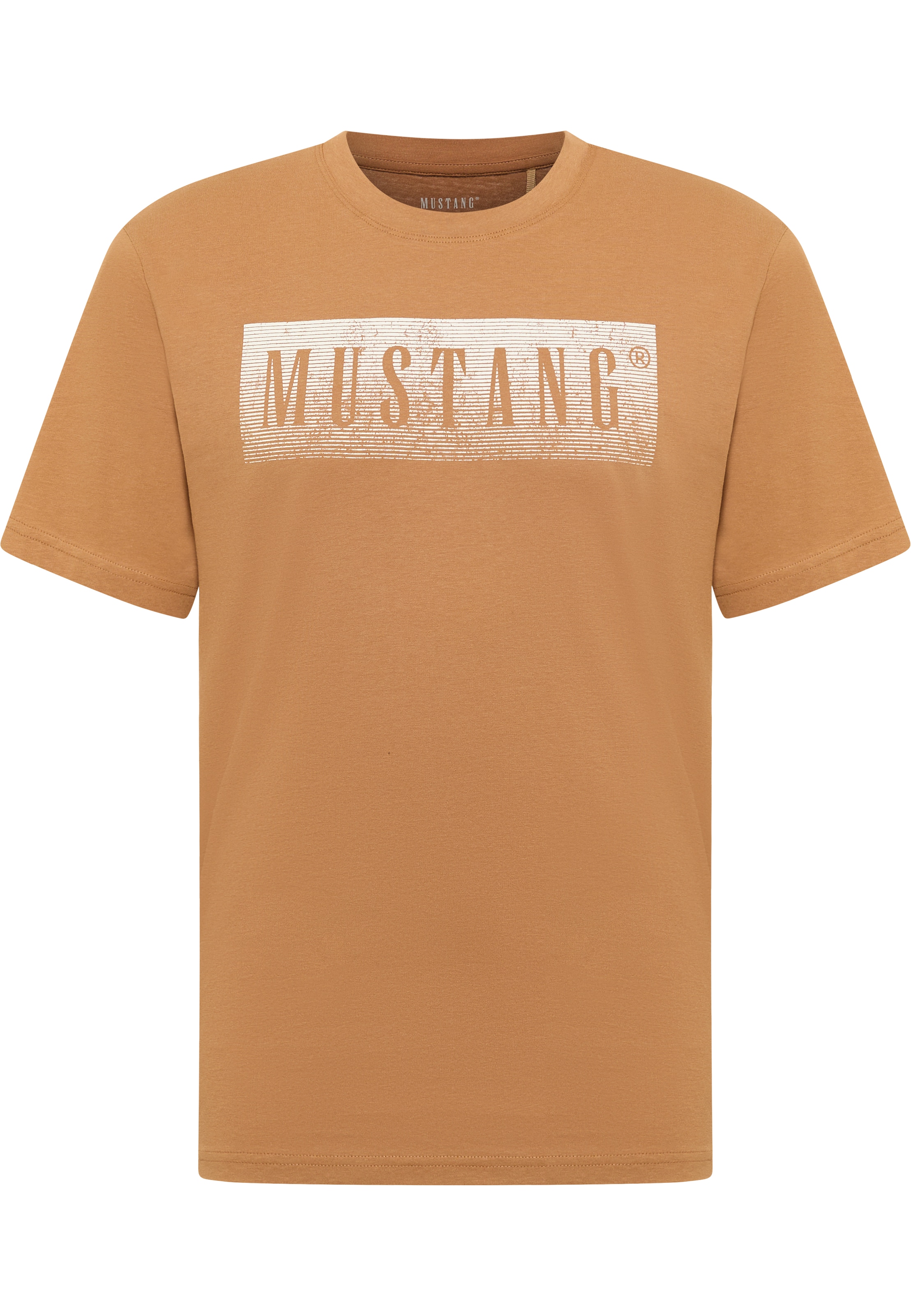 MUSTANG T-Shirt »MU-Austin Block Logo« Regular fit
