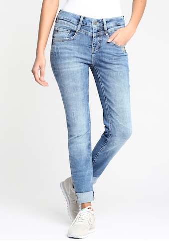GANG Skinny-fit-Jeans »94MARISSA«, mit modischer V-Passe vorn & hinten kaufen