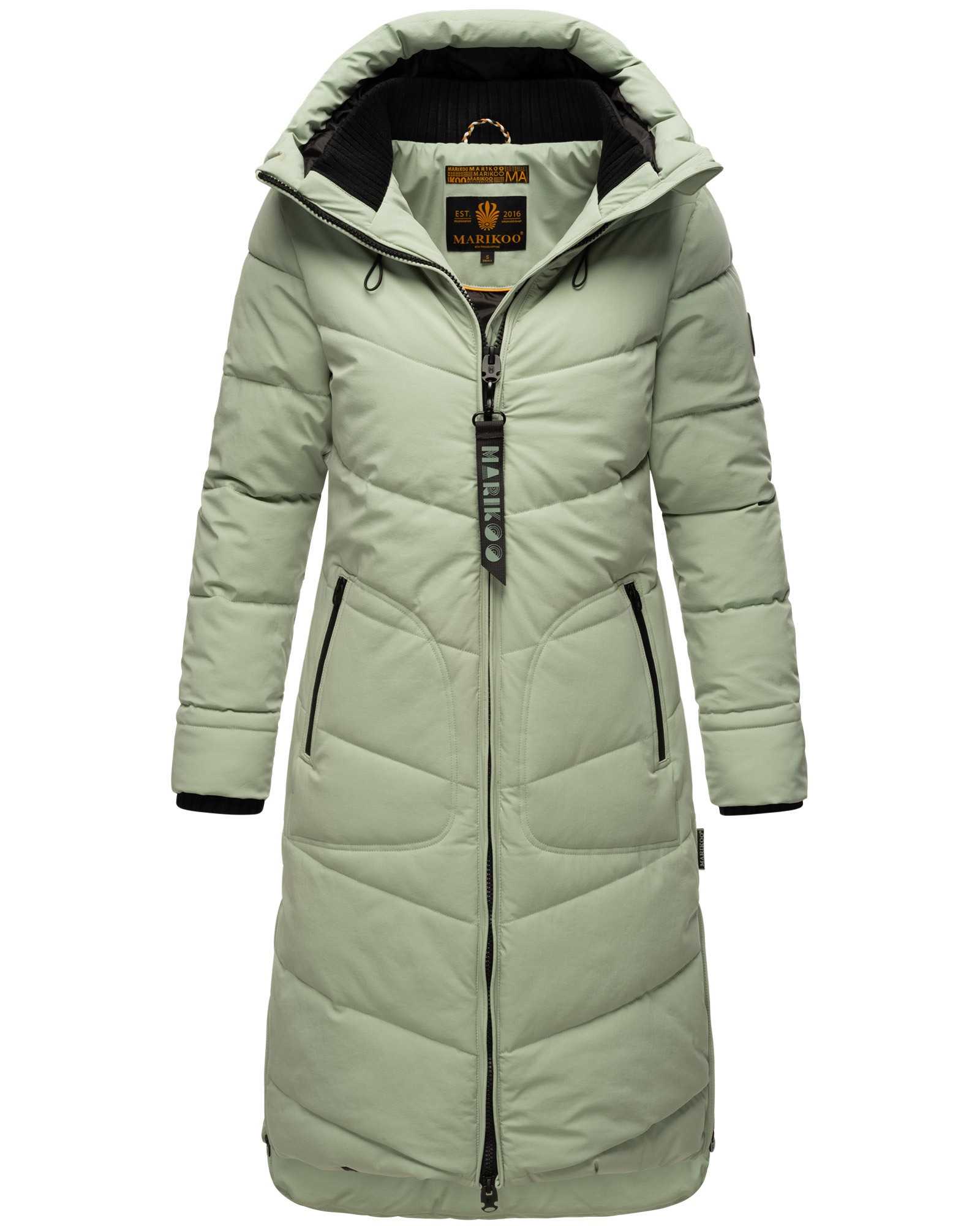 Marikoo Winterjacke »Marikoo Benikoo Damen lange Winterjacke B949«