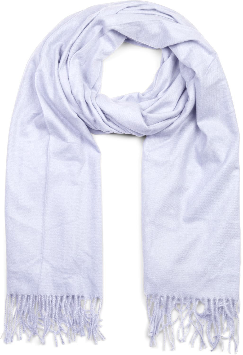 styleBREAKER Schal »Weicher Schal Uni mit Fransen« 1 Stk.