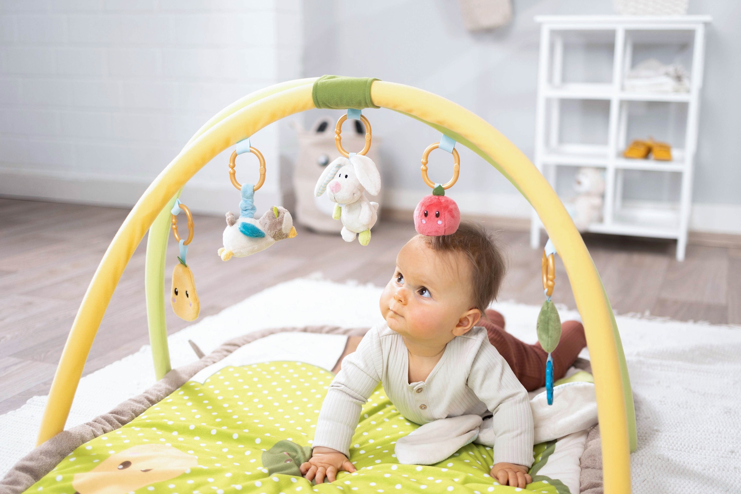 Nici Baby Gym »My First NICI Kollektion, 3-D Activity-Decke«, mit Spielkissen Hase und Eule