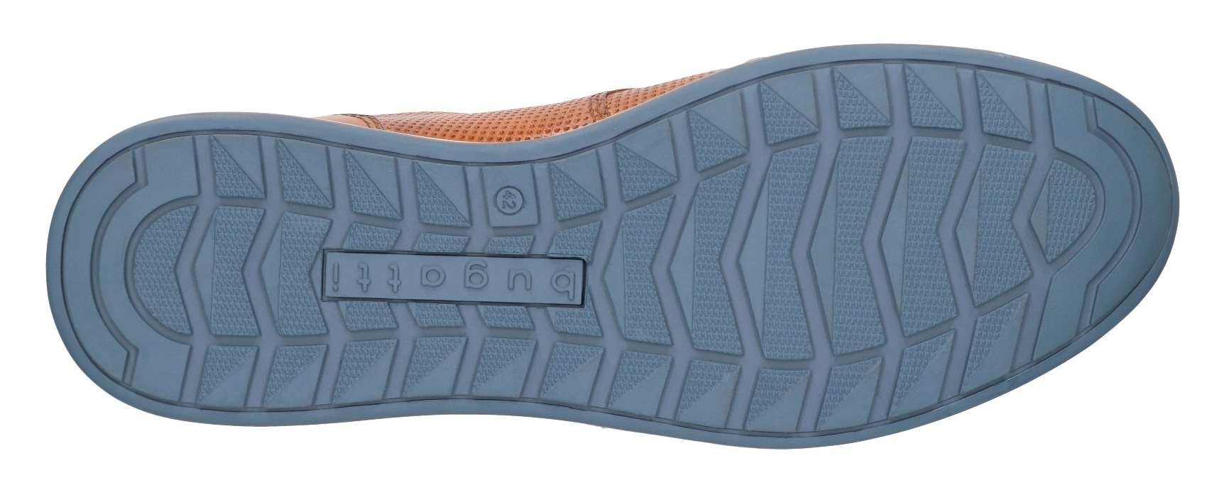 bugatti Slip-On Sneaker, Halbschuh, Slipper, Businessschuh mit Kontrastbesatz