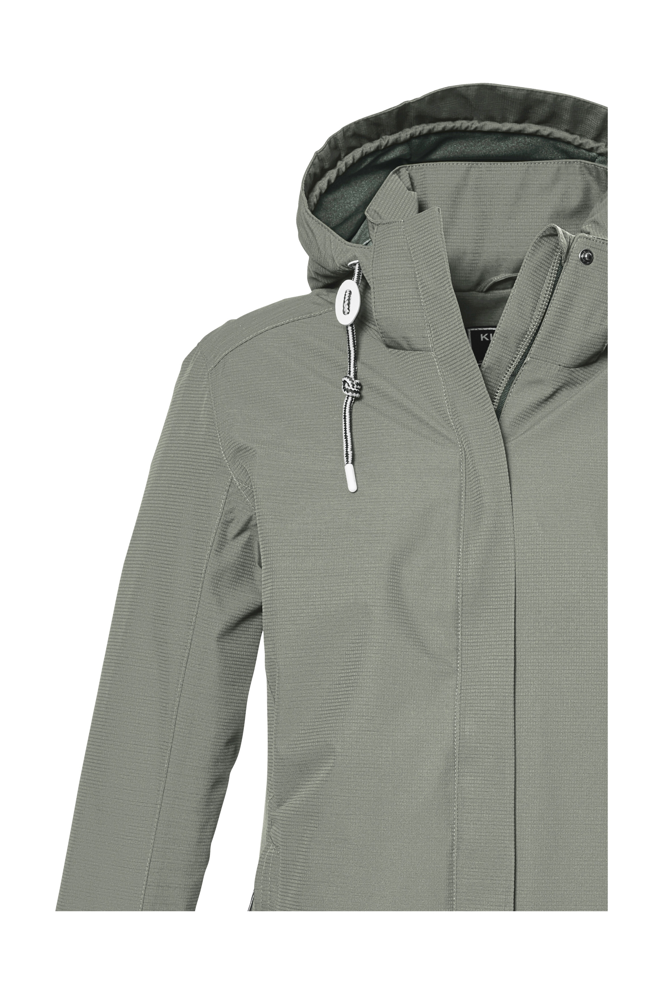 Killtec Outdoorjacke »KOS 61 WMN JCKT« Funktionsjacke: wasser- und winddicht, atmungsaktiv, abnehmbare Kapuze