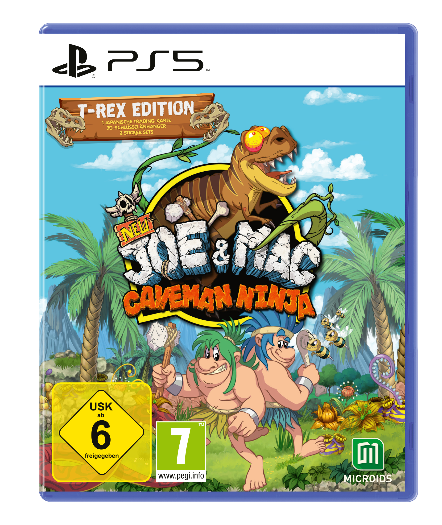 Spielesoftware »New Joe & Mac: Caveman Ninja - T-Rex Edition«, PlayStation 5