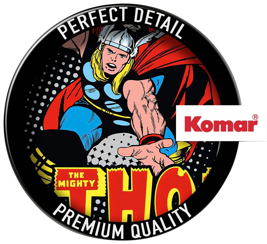 Komar Wandtattoo »Thor Comic Classic - Größe 50 x 70 cm«, (1 St.), selbstklebend, Wandsticker, Kinderzimmer