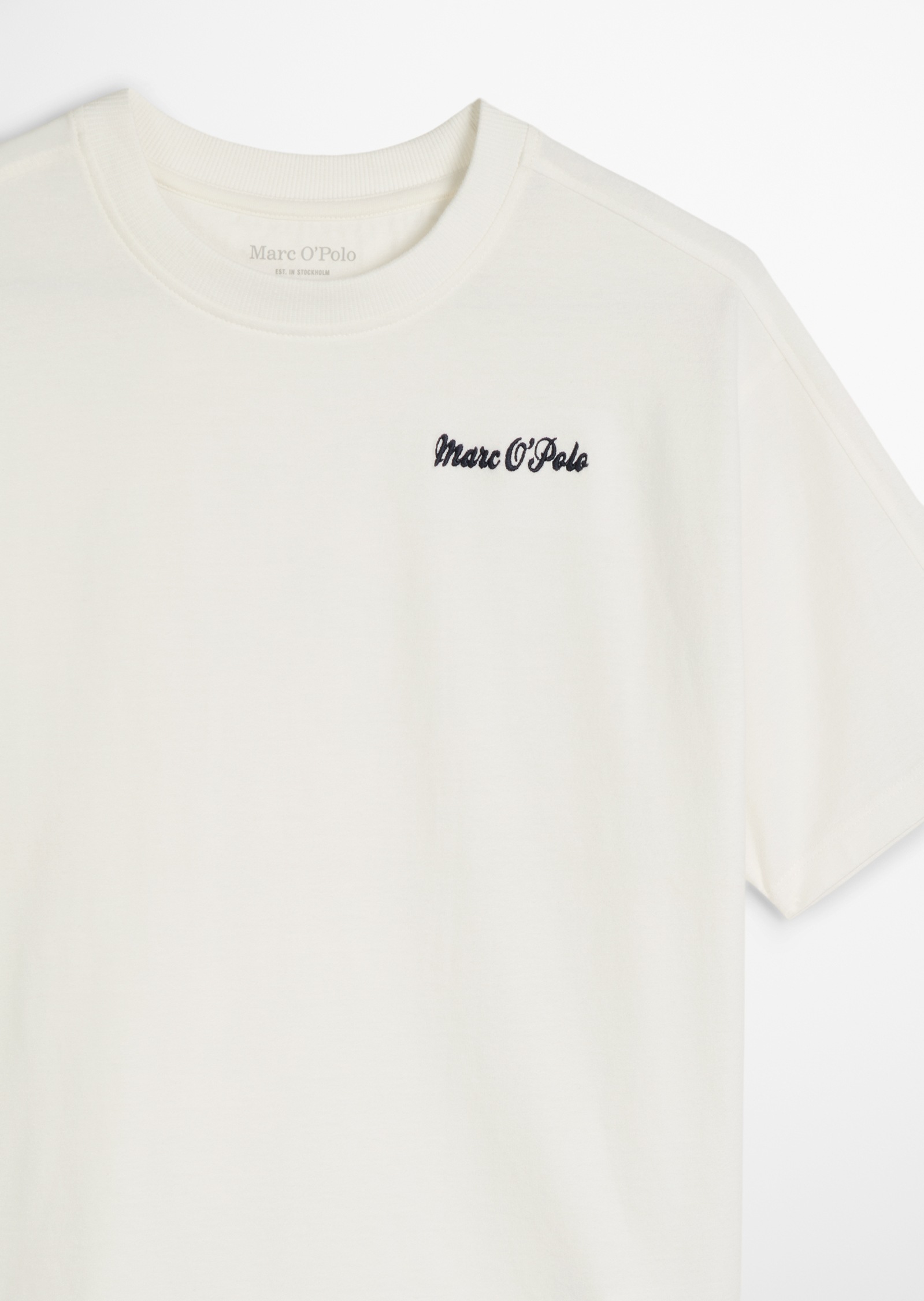 Marc O'Polo Junior T-Shirt normale Passform, für Jungs, dezente Stickerei