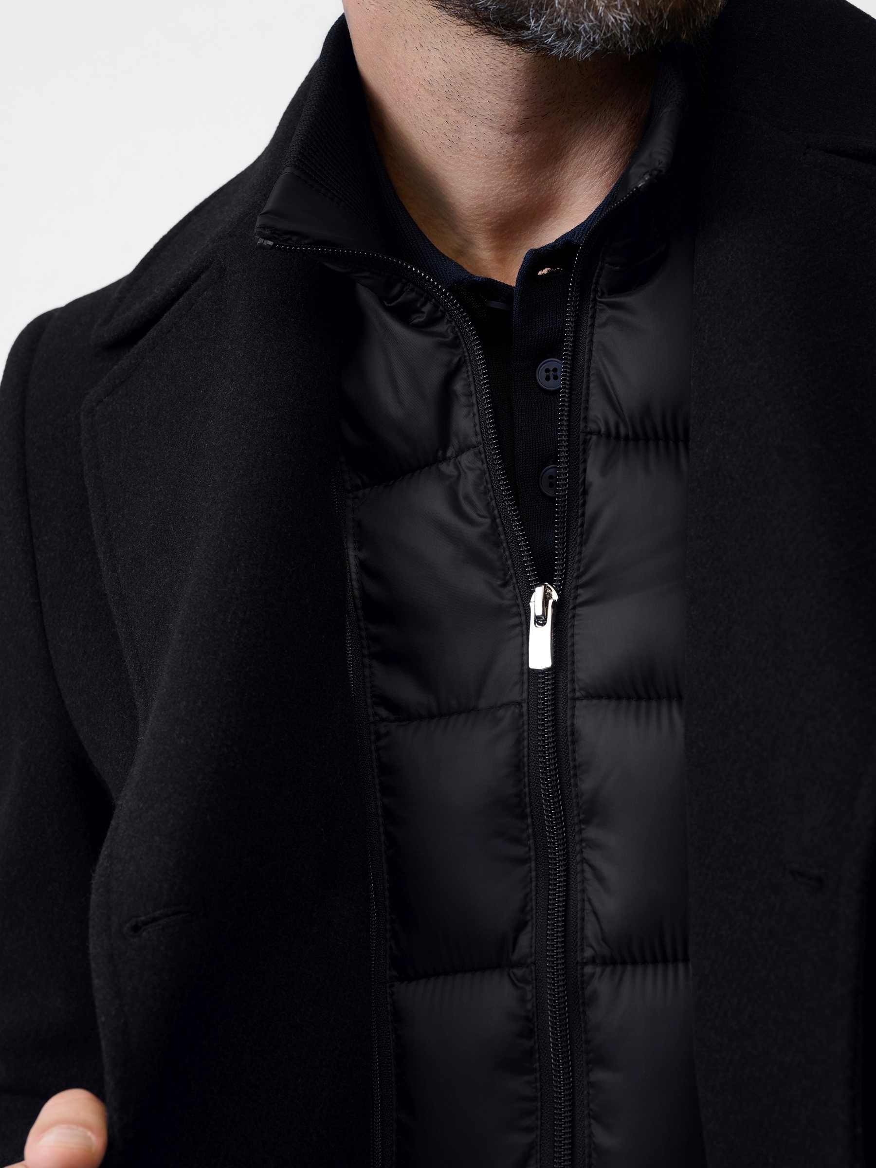 RICANO Cabanjacke »Cabanjacke Vincenzo« ohne Kapuze Handgefertigt aus feinster Wolle