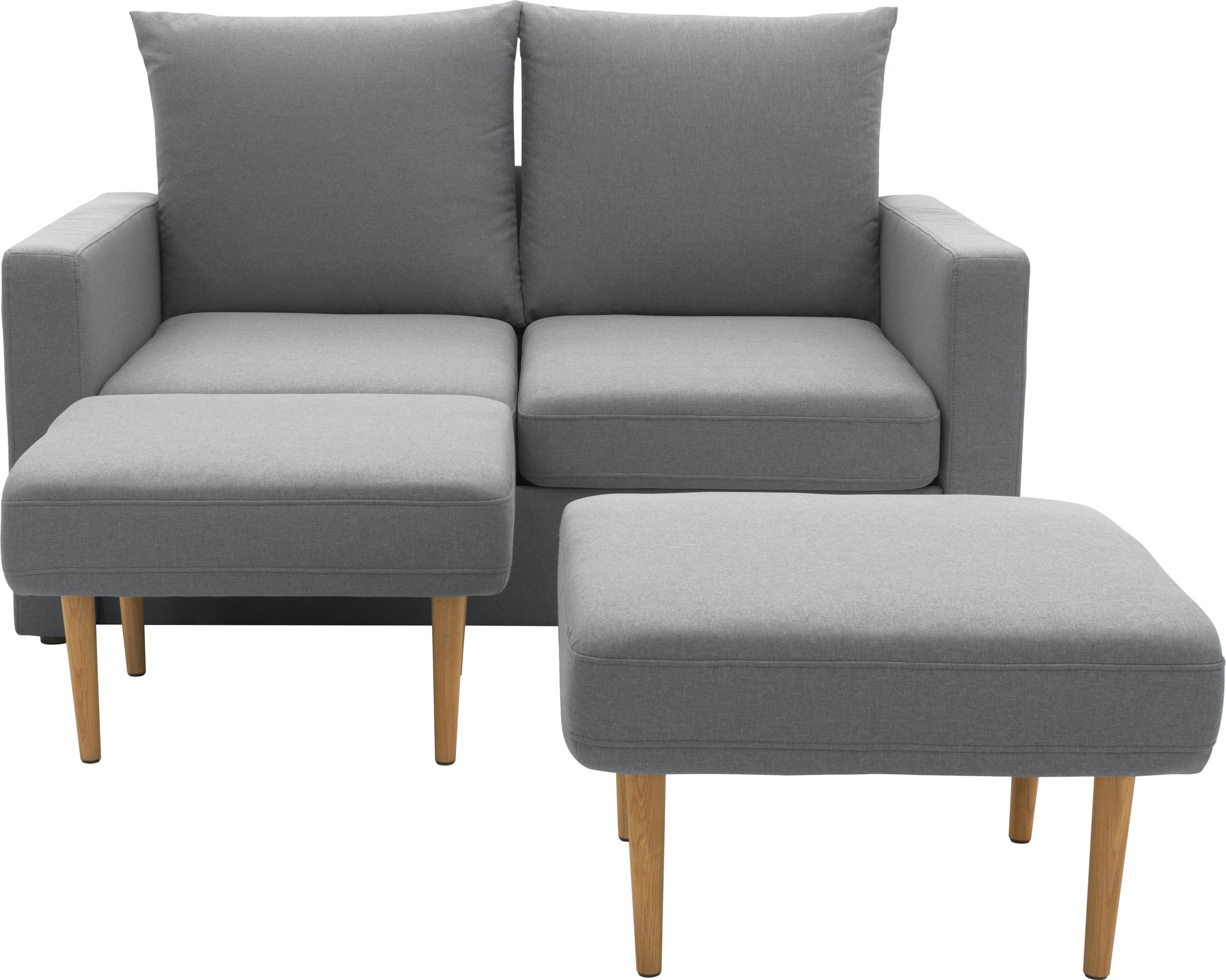 DOMO collection 2-Sitzer »Slunce, Outdoor-Raumwunder« 2-Sitzer inkl. 2 Hocker, Outdoor geeignet