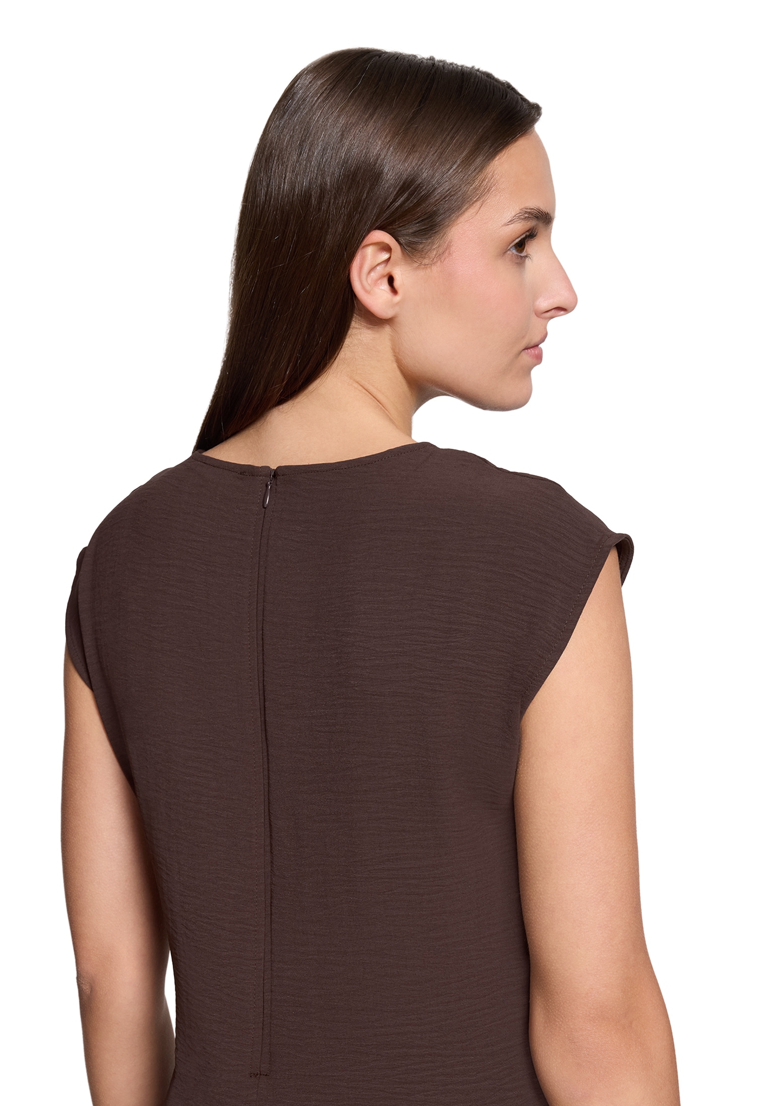 Cartoon Midikleid »Midikleid mit Raffung«