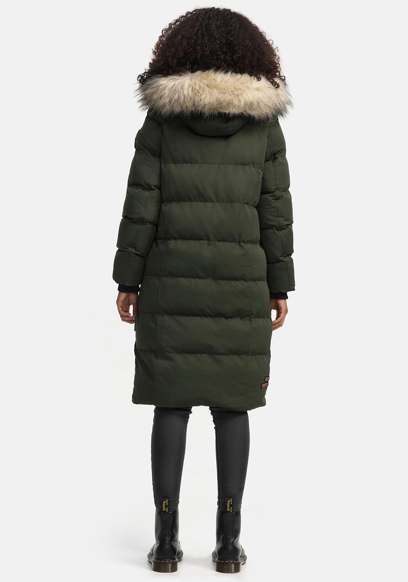 Marikoo Winterjacke »Marikoo Schneesternchen Damen Winter Steppjacke B890«