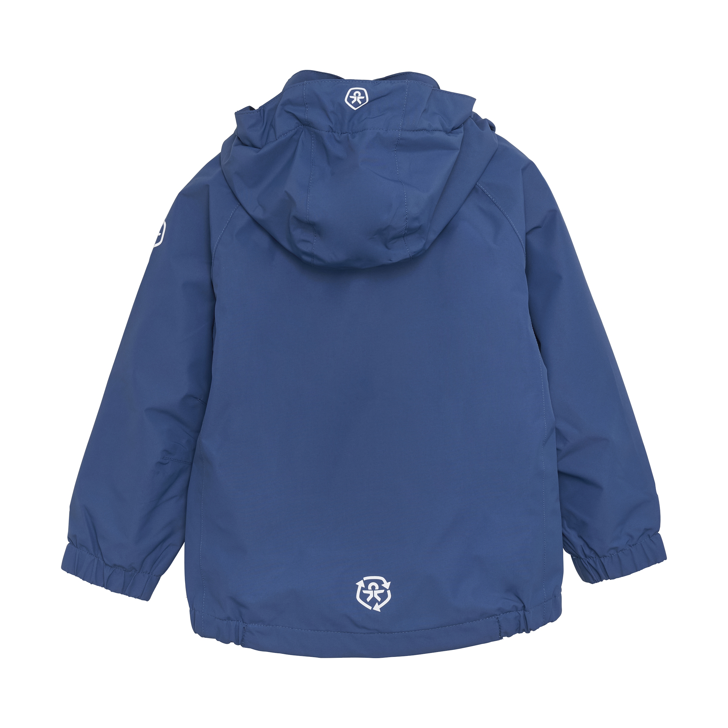 COLOR KIDS Regenjacke »Regenmantel COShell«, mit Kapuze