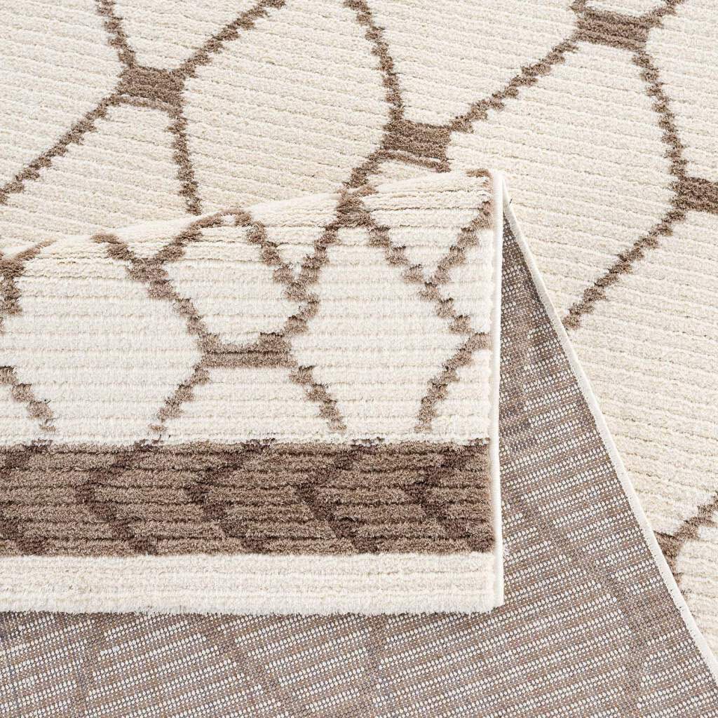 Carpet City Teppich »April 2312« rechteckig 10 mm Höhe Läufer, weich durch Microfaser, Boho Ethno Look, Wohnzimmer