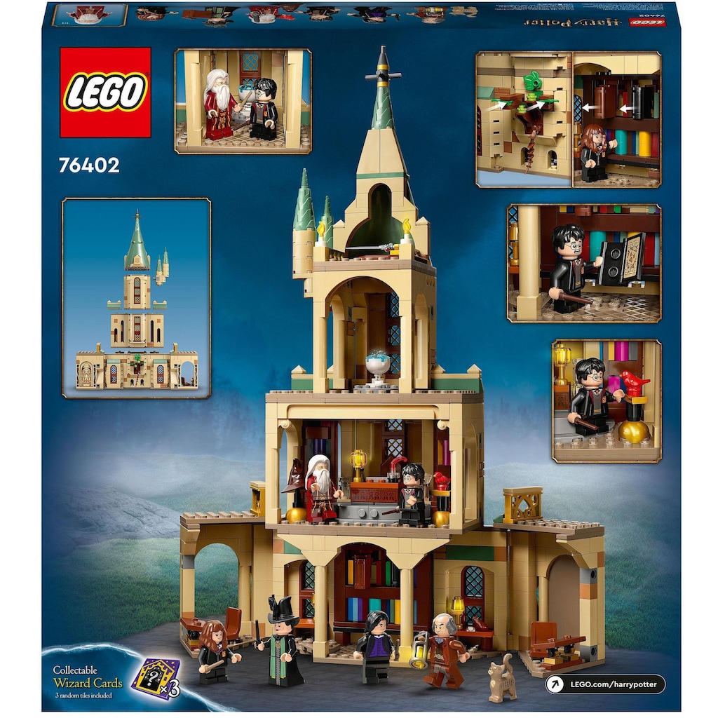 LEGO® Konstruktionsspielsteine »Hogwarts™: Dumbledores Büro (76402), LEGO® Harry Potter«, (654 St.)