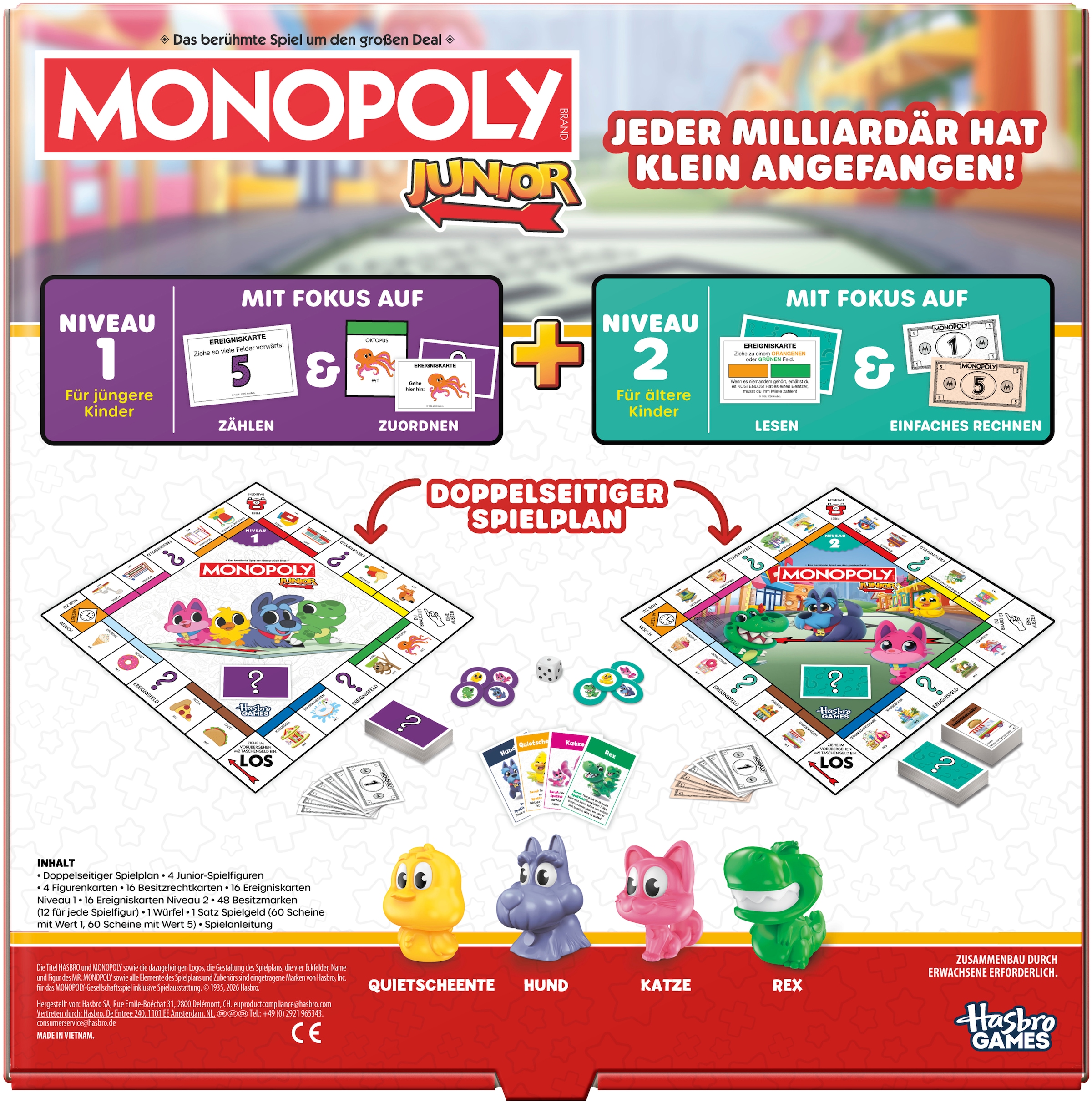 Hasbro Spiel »Monopoly Junior«