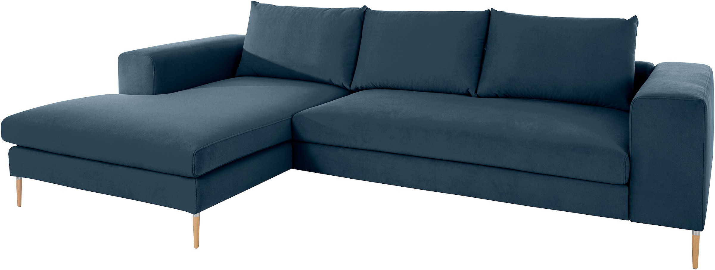 OTTO products Polsterecke »Finnja, softer, legerer Sitzkomfort, bequem, zeitloses Design, L-Form«