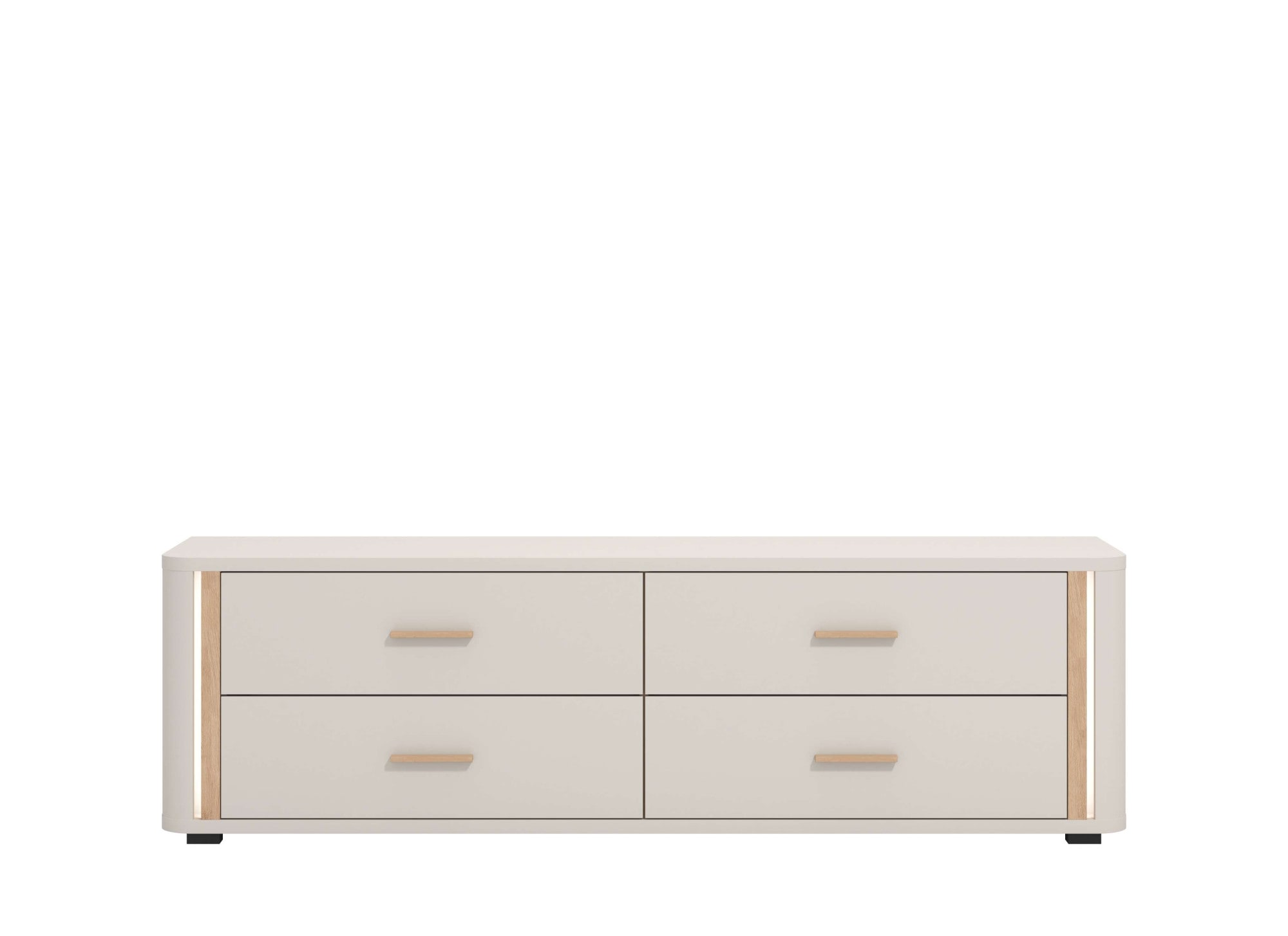 INOSIGN TV-Bank »York, TV-Kommode, TV-Schrank, TV-Bank«, mit 4 geräumigen Schubladen, Breite 176,5 cm, wandmontage