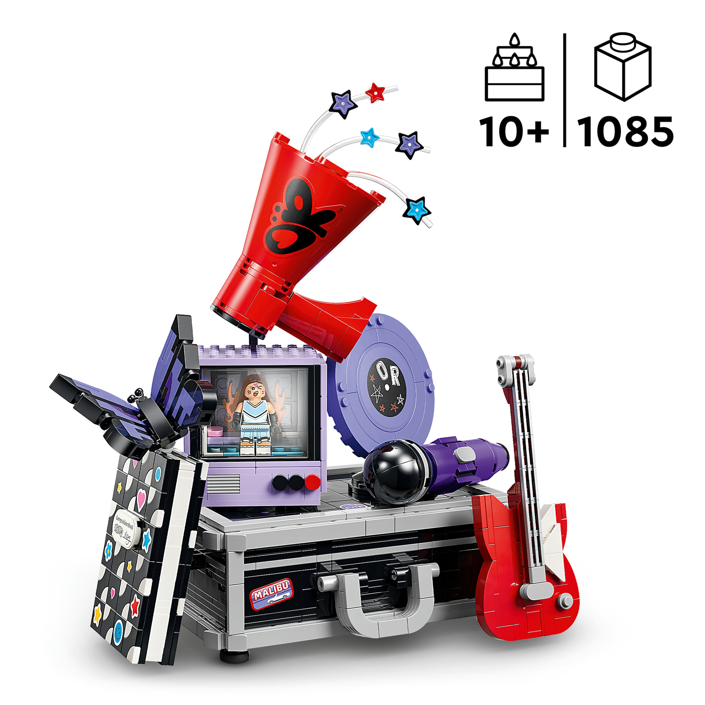LEGO® Konstruktionsspielsteine »Olivia Rodrigos Geheimer Koffer (43030), LEGO Editions Music« Made in Europe