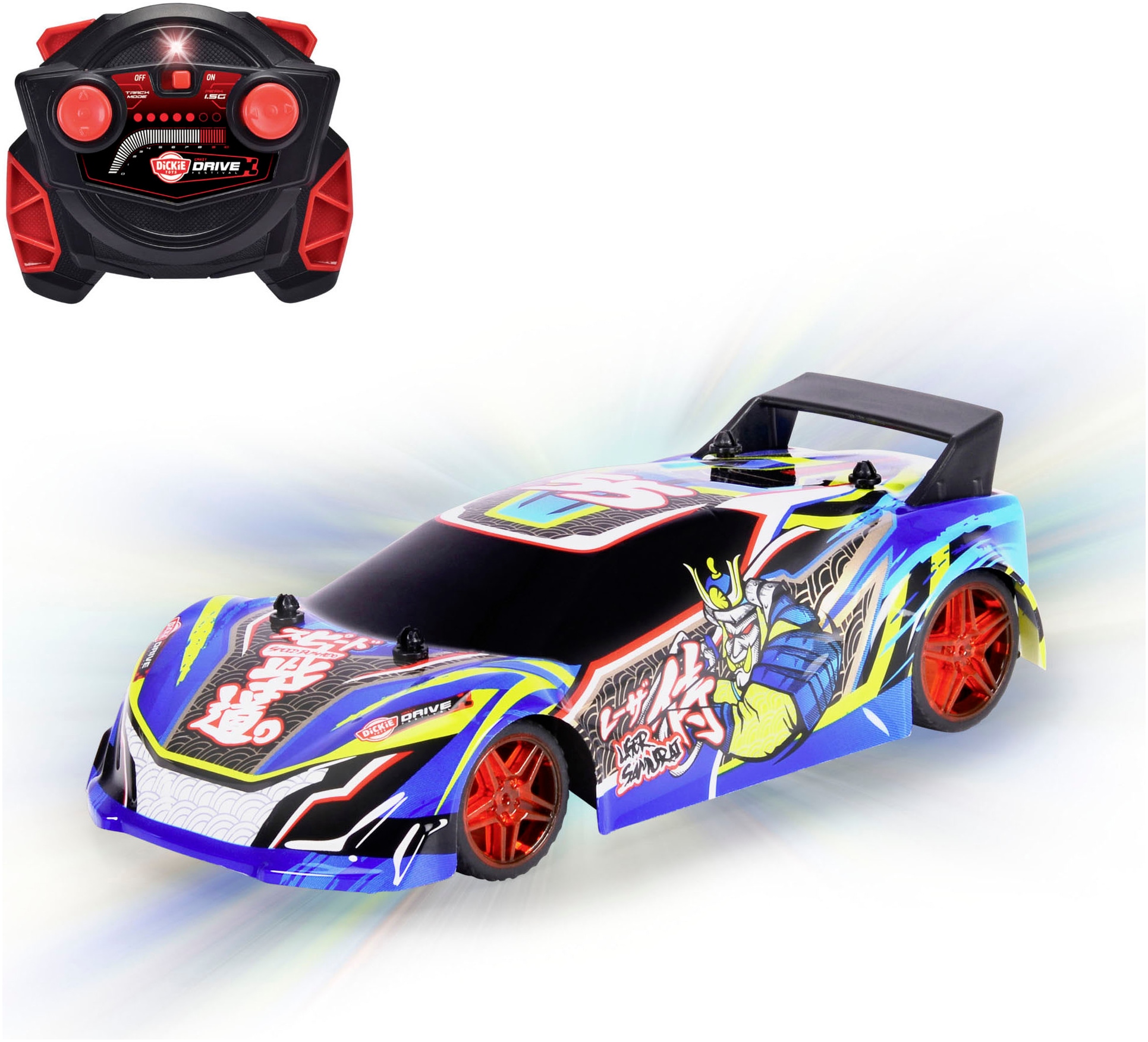 Dickie Toys RC-Auto »RC Laser Samurai, RTR« mit Licht